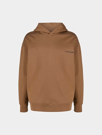 Худи A-COLD-WALL* Essentials Small Logo Light Brown