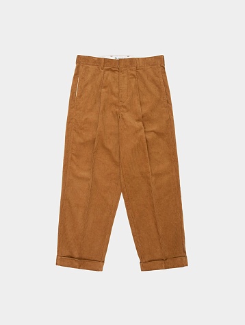 Брюки Garbstore Manager Pleated Pant Tobacco