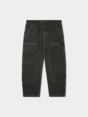 Брюки Butter Goods Work Double Knee Washed Black