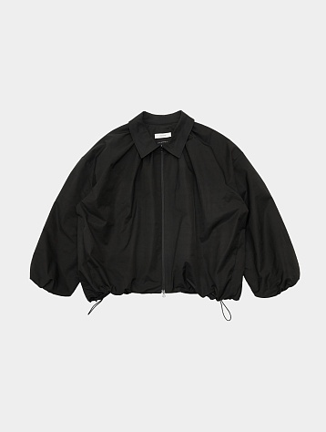 Женская куртка AMOMENTO Shirring Volume Jumper Black