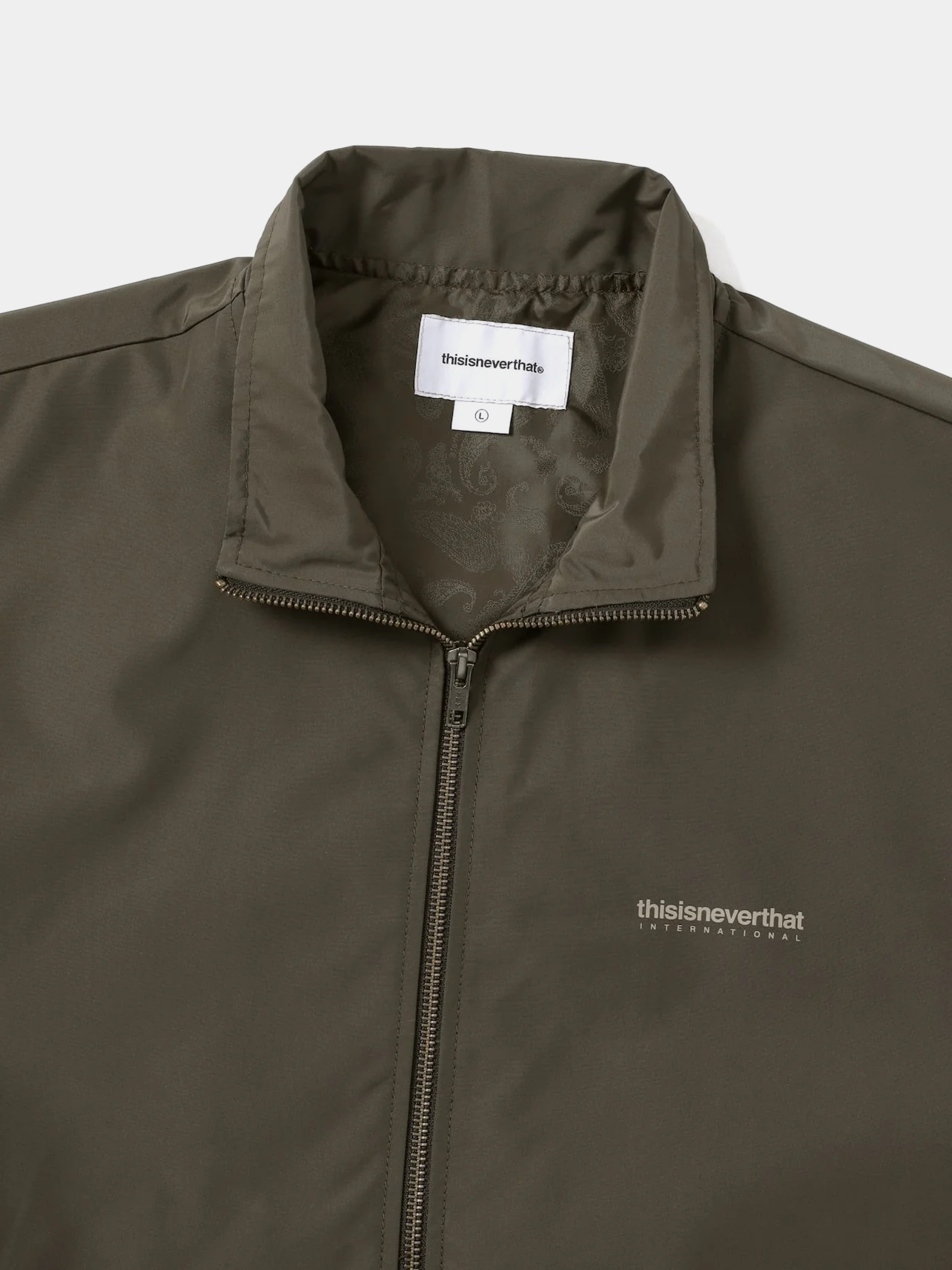 Ветровка thisisneverthat INTL. Team Jacket Brown