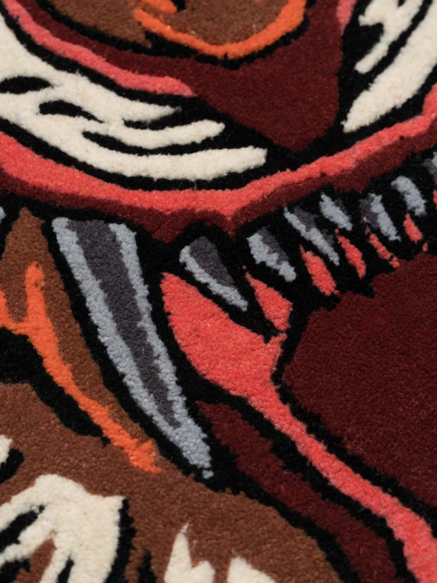 Ковер MAHARISHI 1551 Tiger Dragon Head Multi