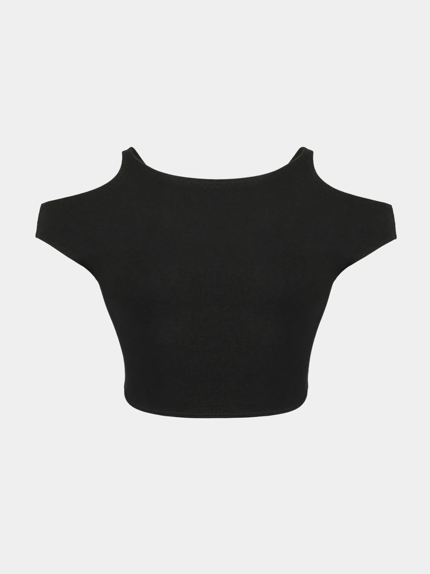 Женский топ XSAI Holey Top Dusty Black