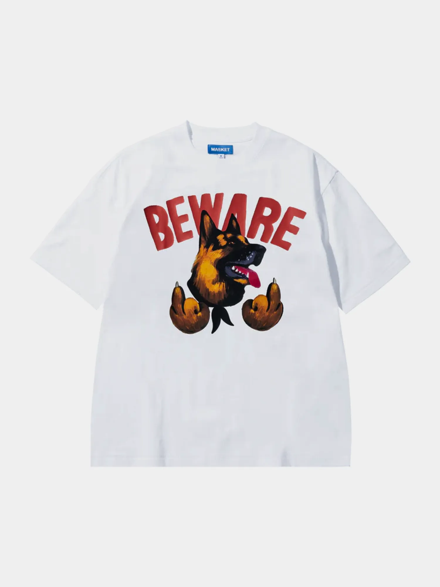 Футболка MARKET BEWARE THESE T-SHIRT White