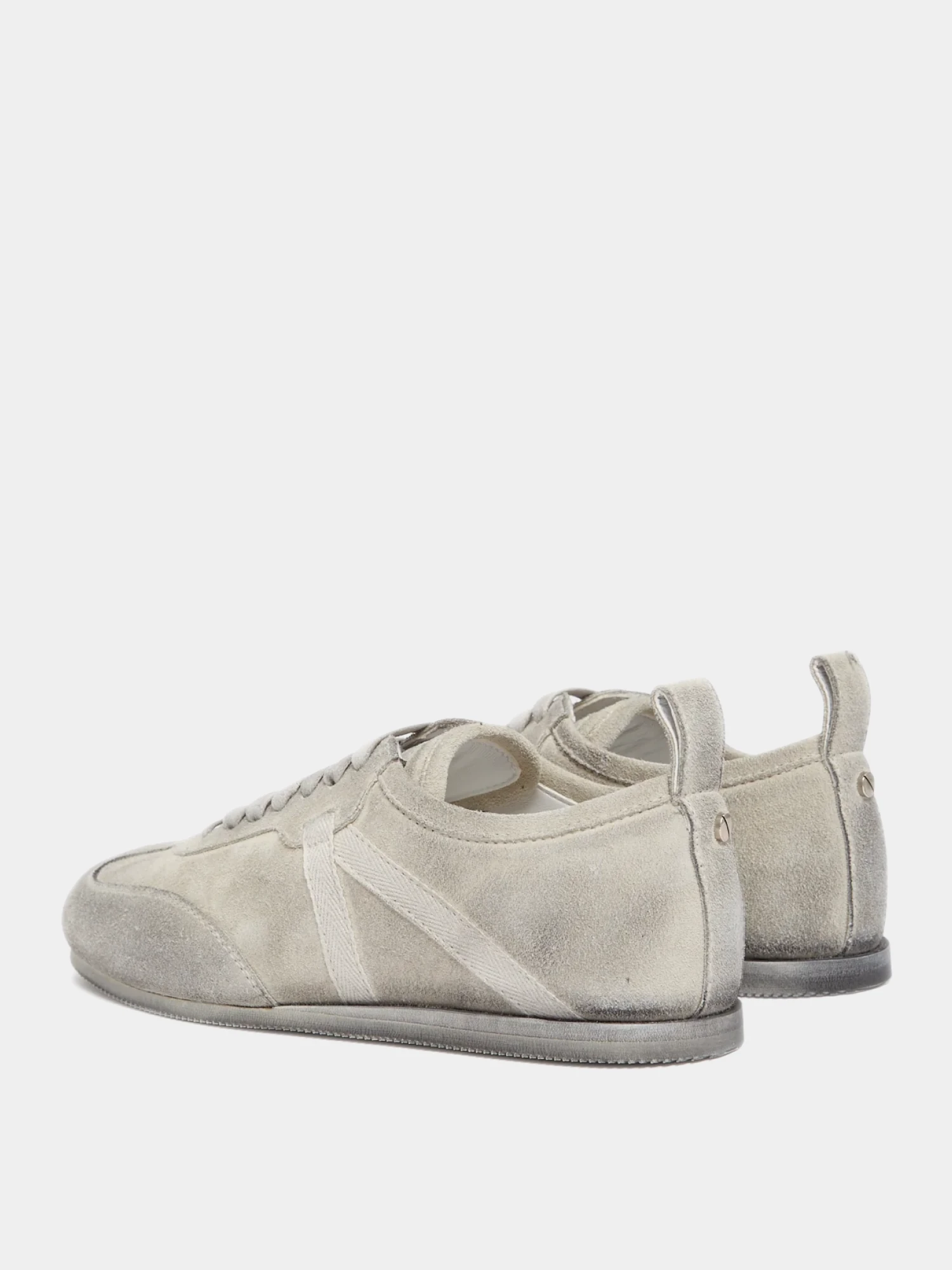 Кеды Ann Demeulemeester Siru Low-Top Chalk