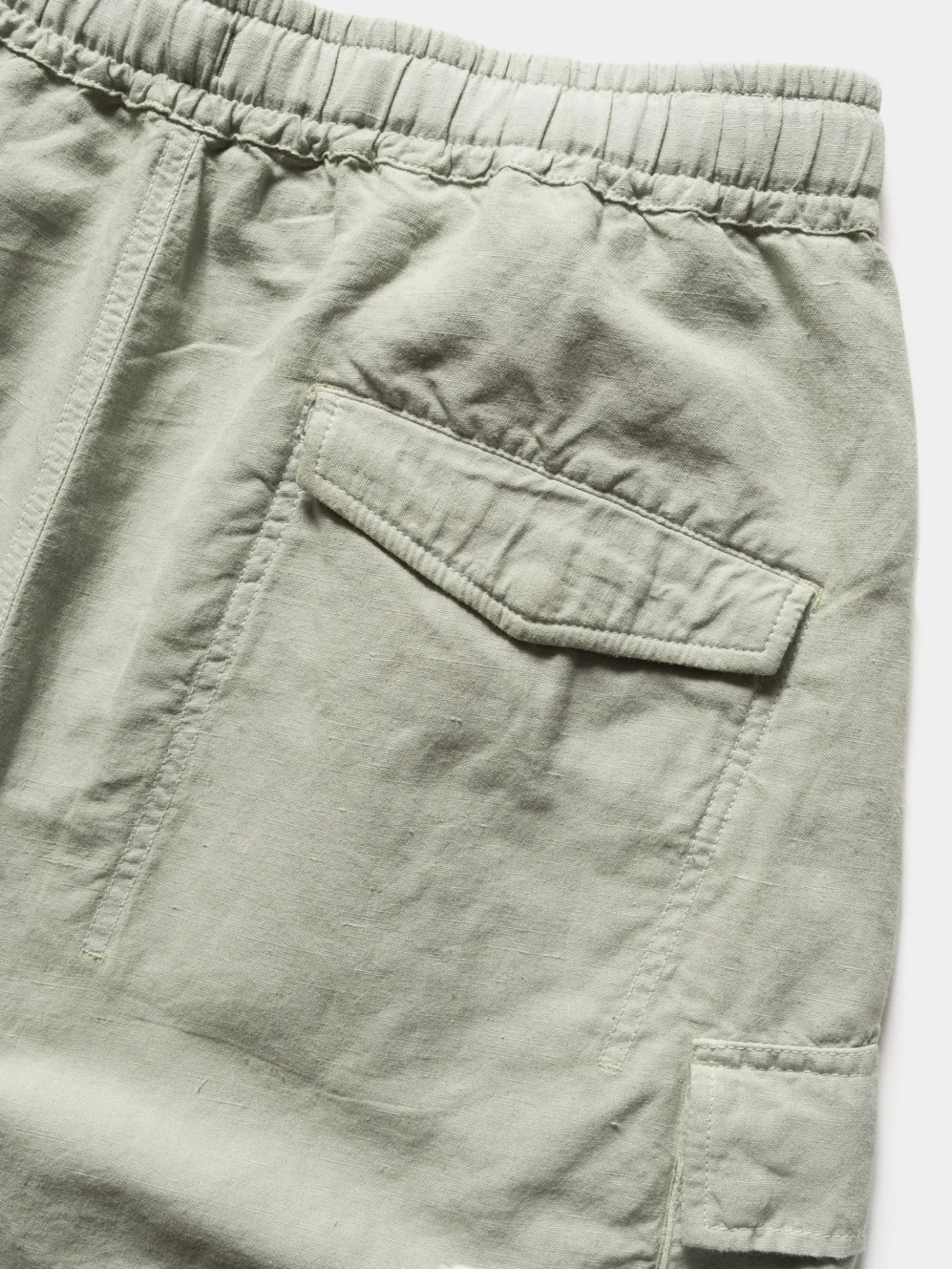 Шорты MAHARISHI 6082 Hemp Cargo Asym Track Sage