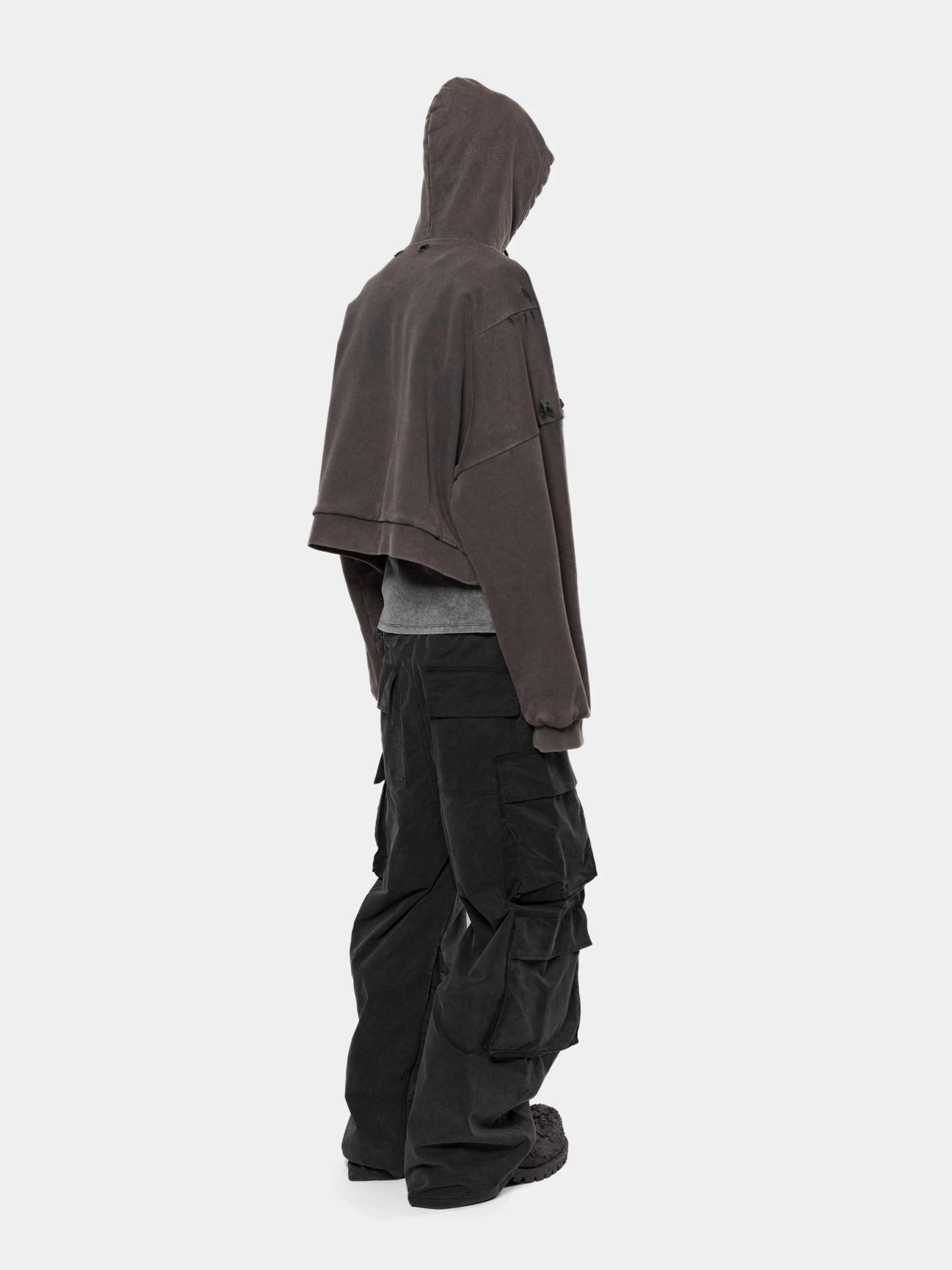 Брюки ARNODEFRANCE Rave Cargo Washed Black