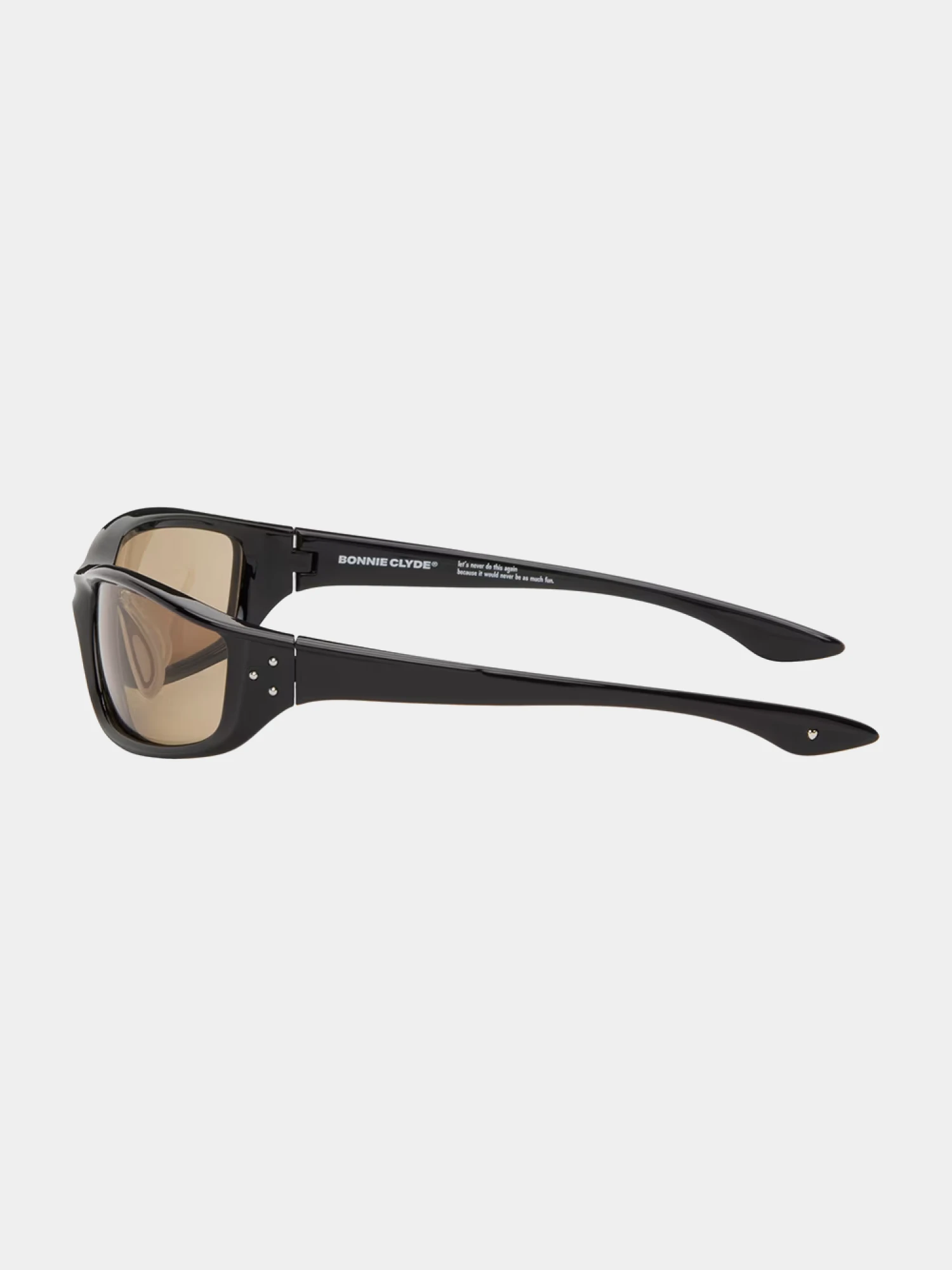 Очки Bonnie Clyde Piccolo Black & Brown Lens