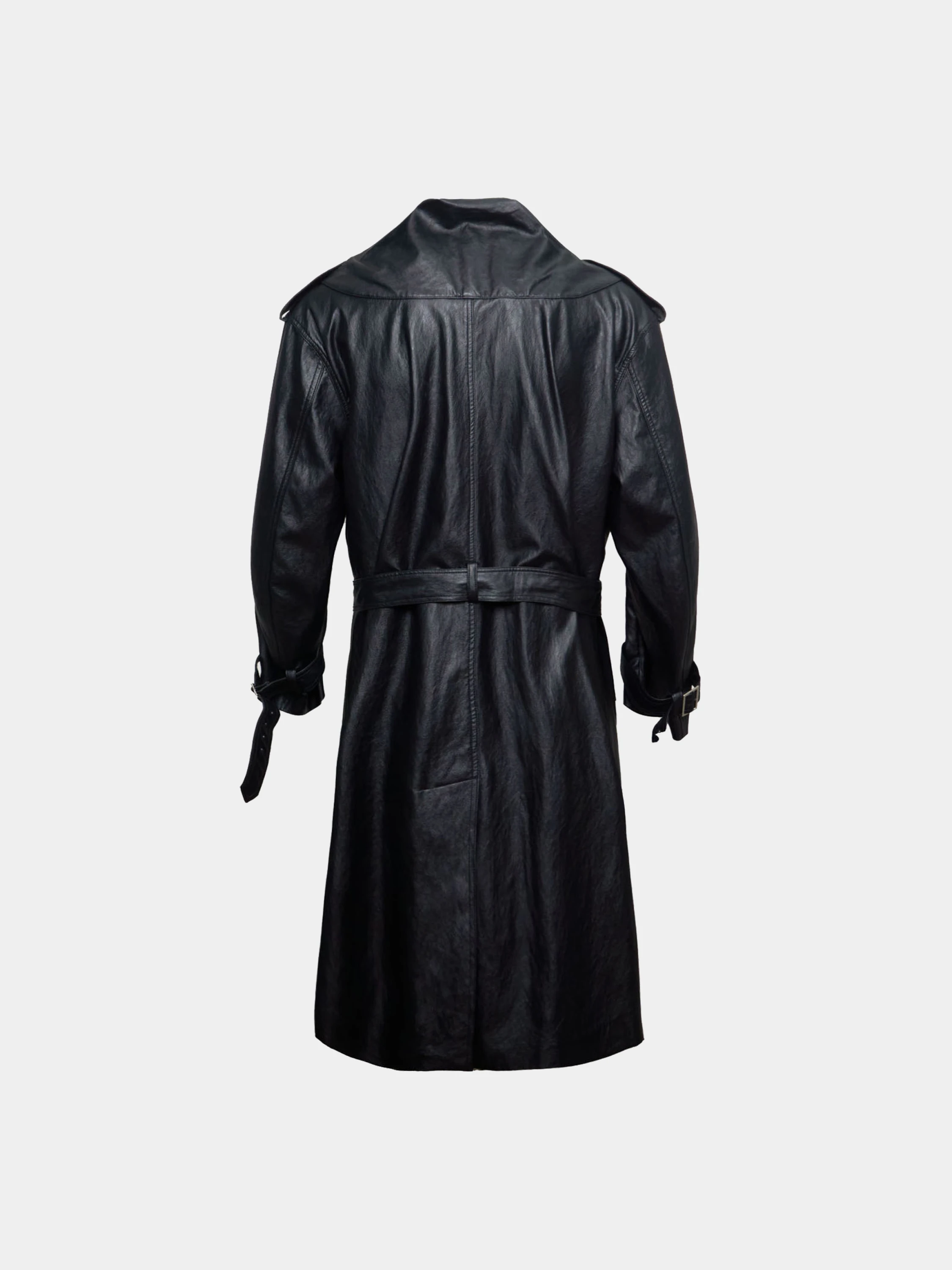 Тренч JUNTAE KIM Corset Trench Coat Black