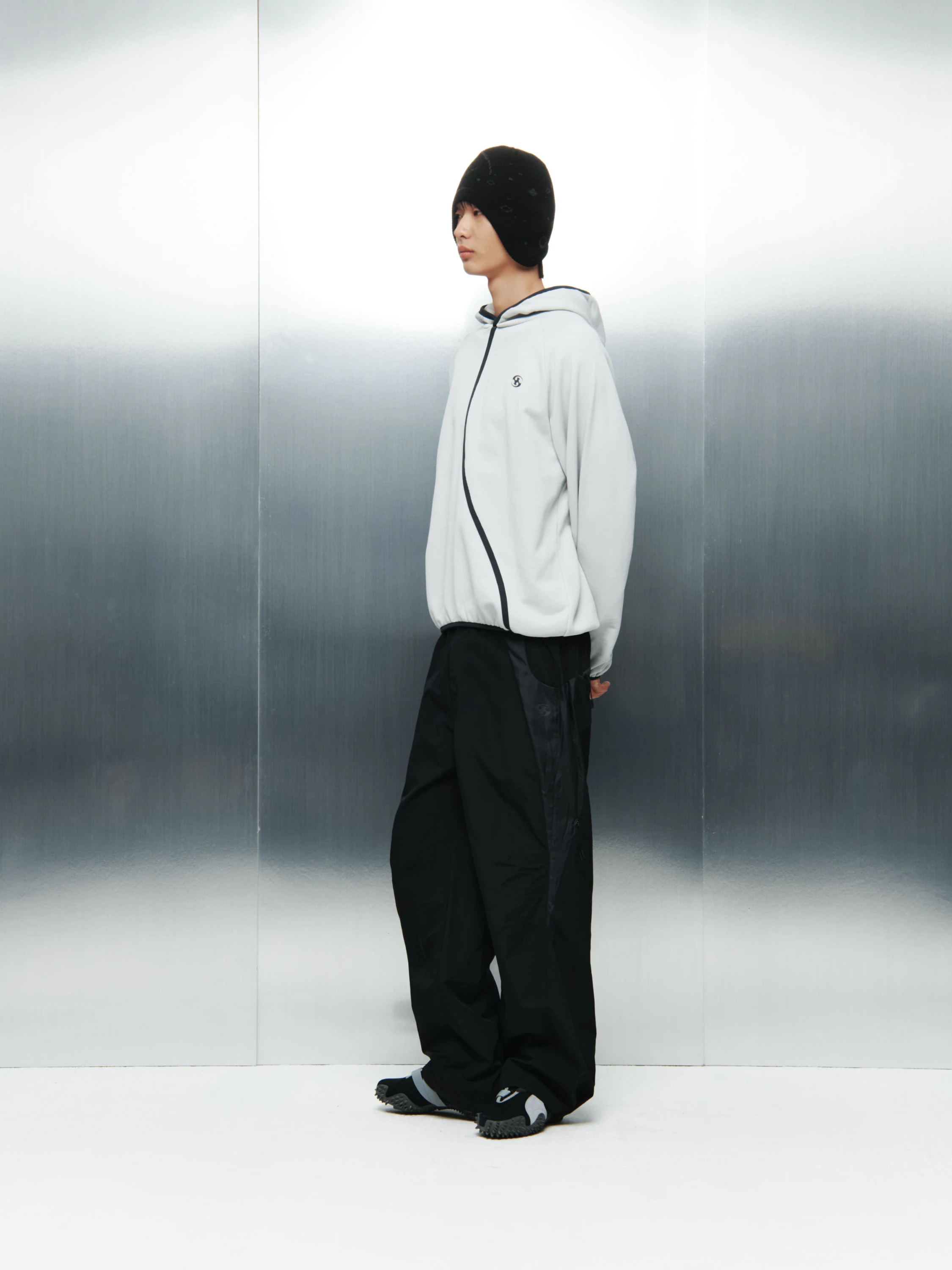 Худи SAN SAN GEAR Taped Hoodie Light Grey