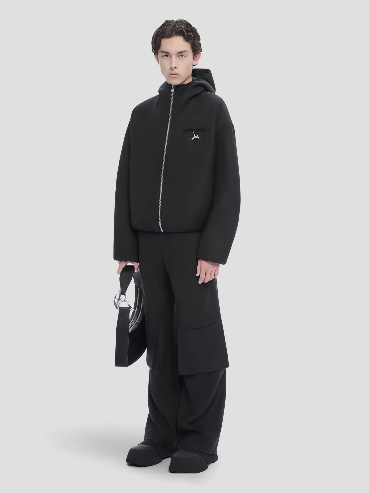 Брюки HELIOT EMIL Ferro Tailored black