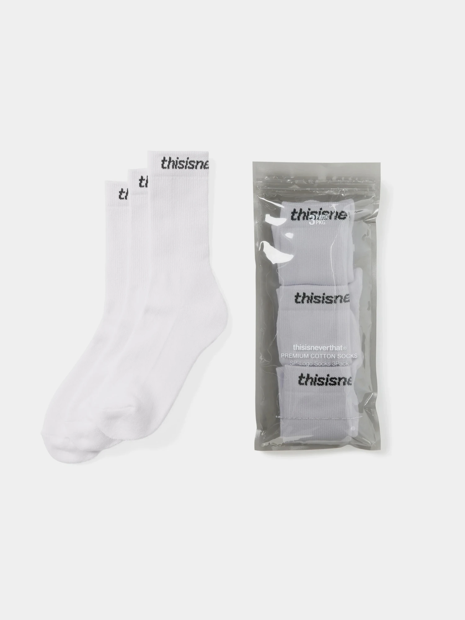 Носки thisisneverthat SP-Logo Socks 3Pack White