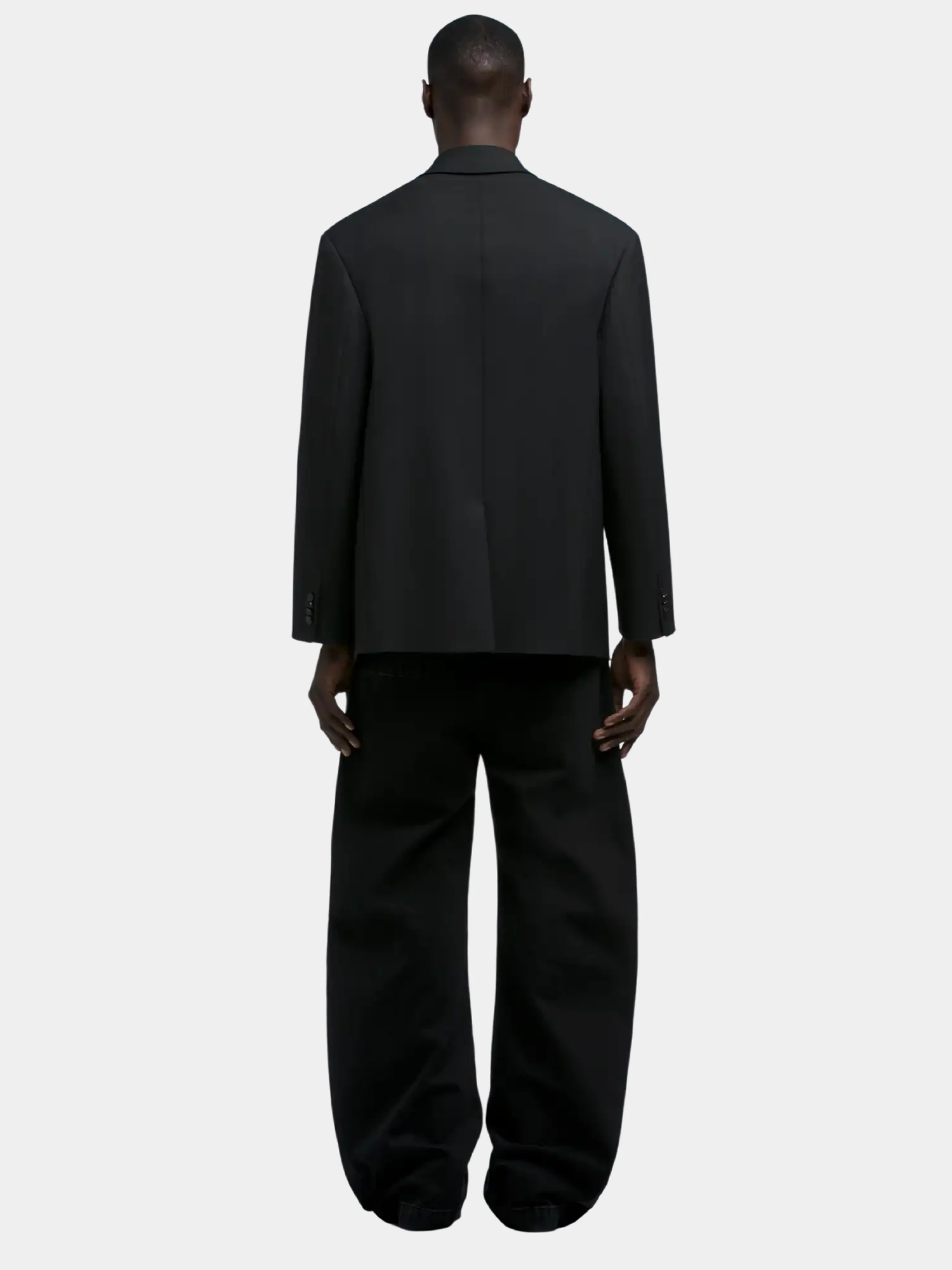 Пиджак entire studios Double Breasted Blazer Black