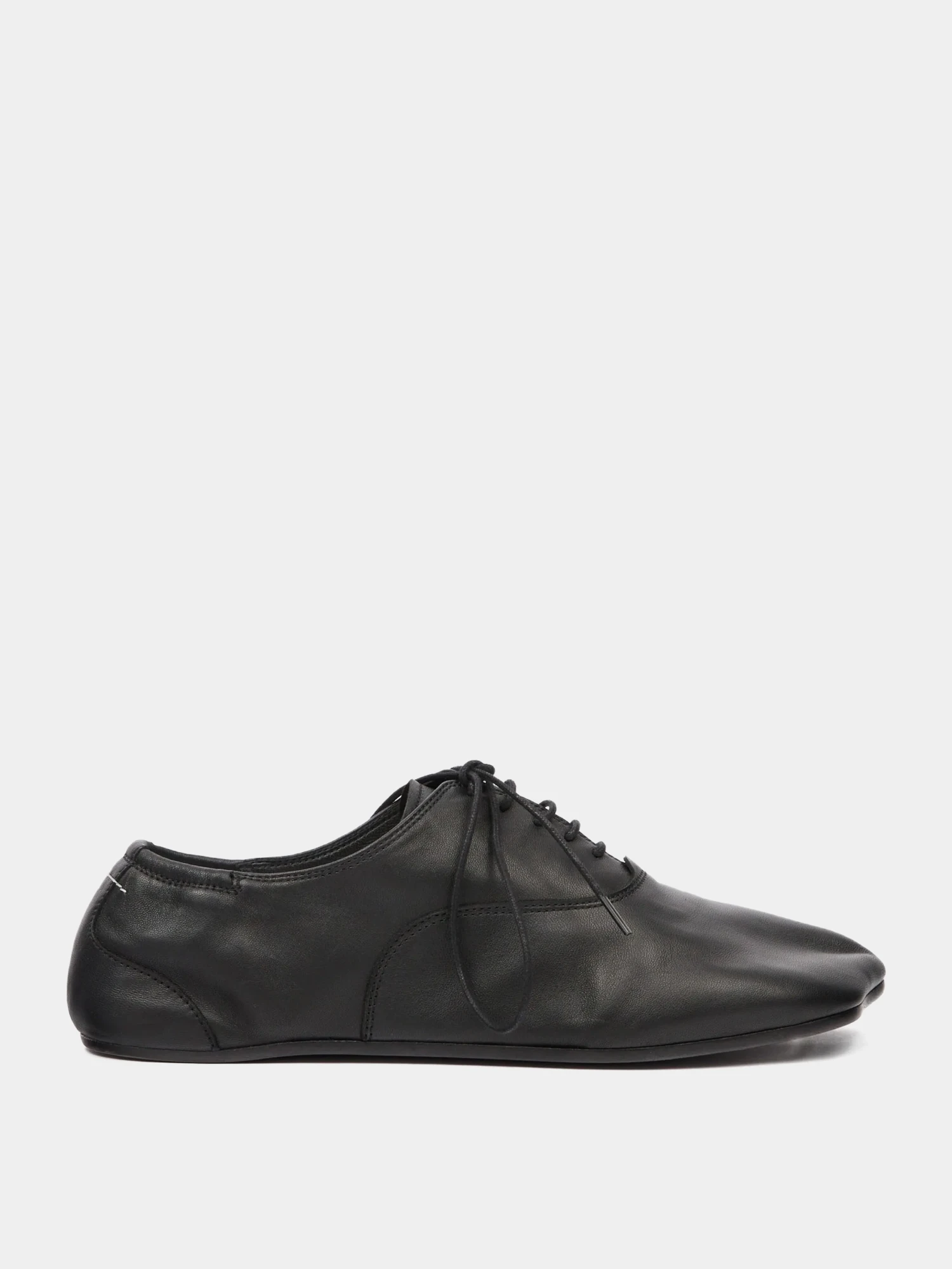 Женские дерби MM6 Maison Margiela Lace-Ups Black