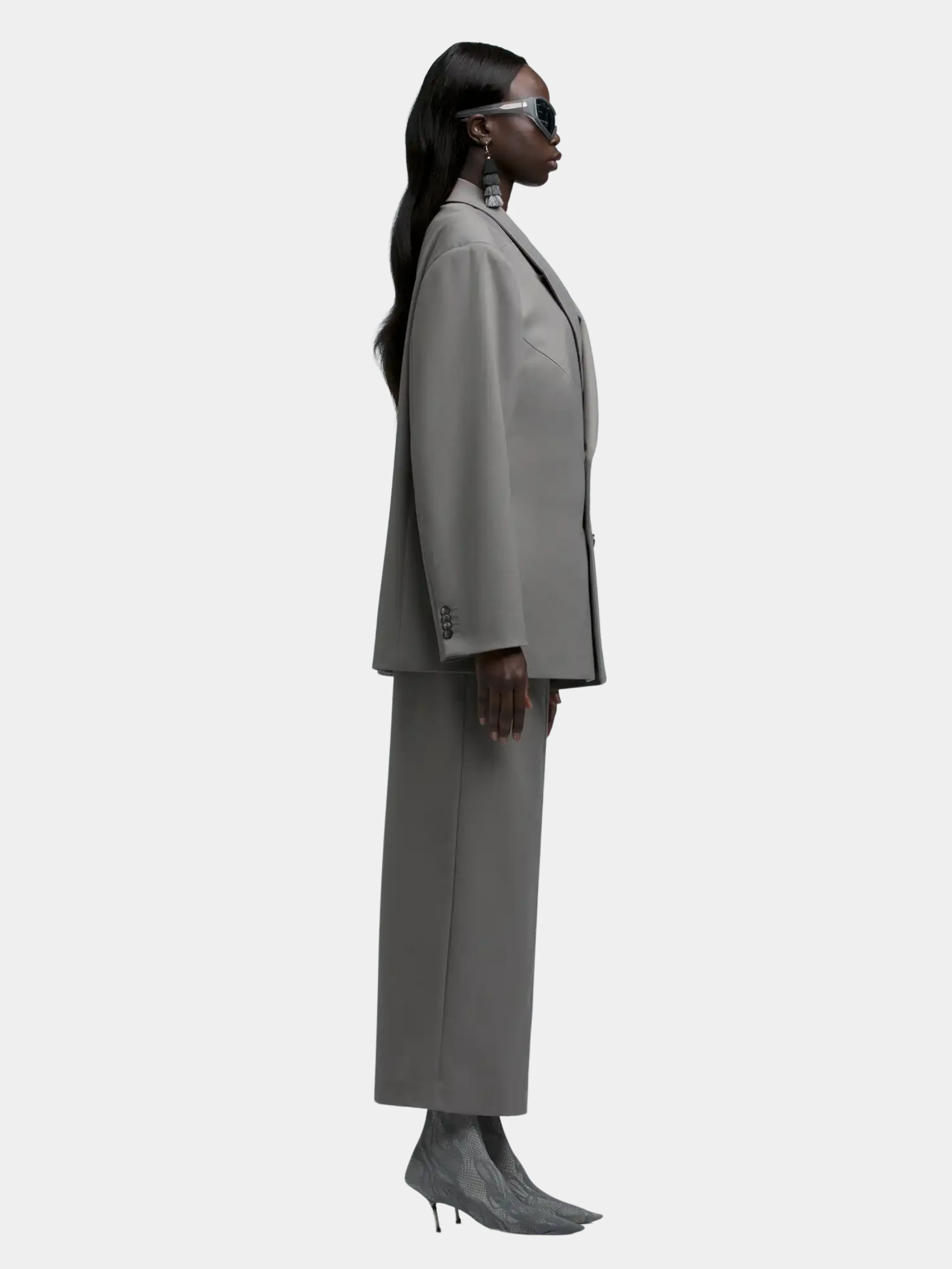 Пиджак entire studios Double Breasted Blazer Gravel