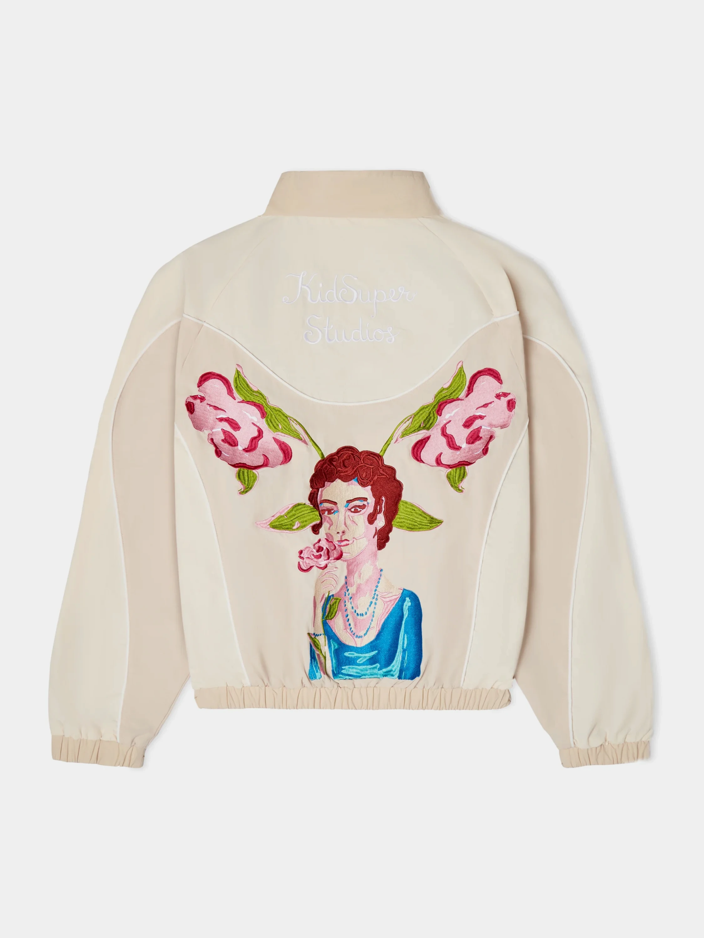 Олимпийка KidSuper Brooklyn Botanics Tracksuit Top Cream