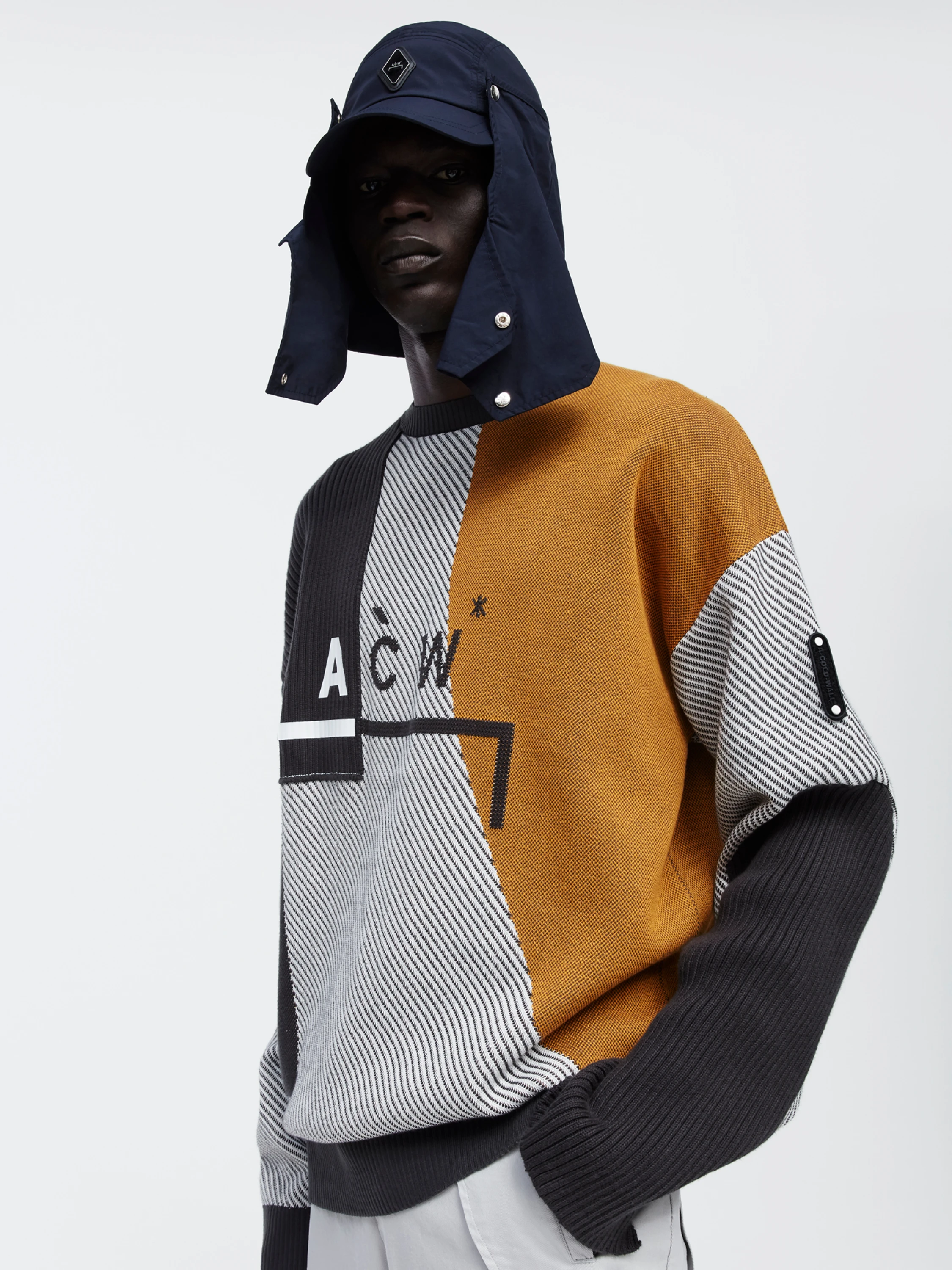 Кепка A-COLD-WALL* Diamond Hooded Cap Navy