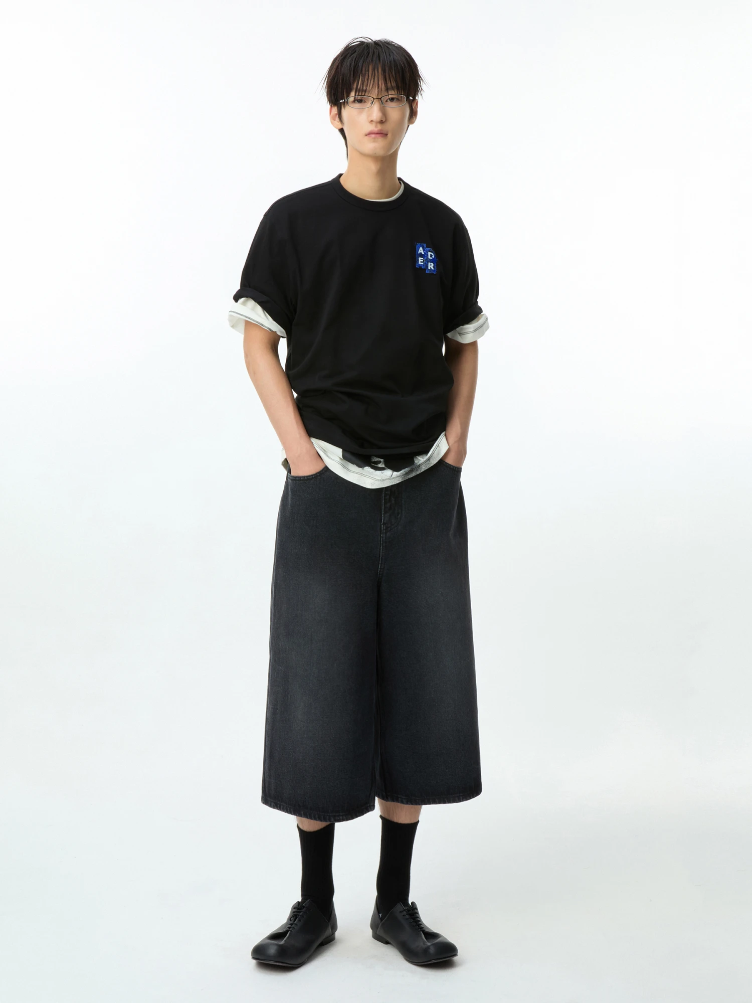 Футболка ADERERROR Sig; BL Tag t-Shirt 06 Black