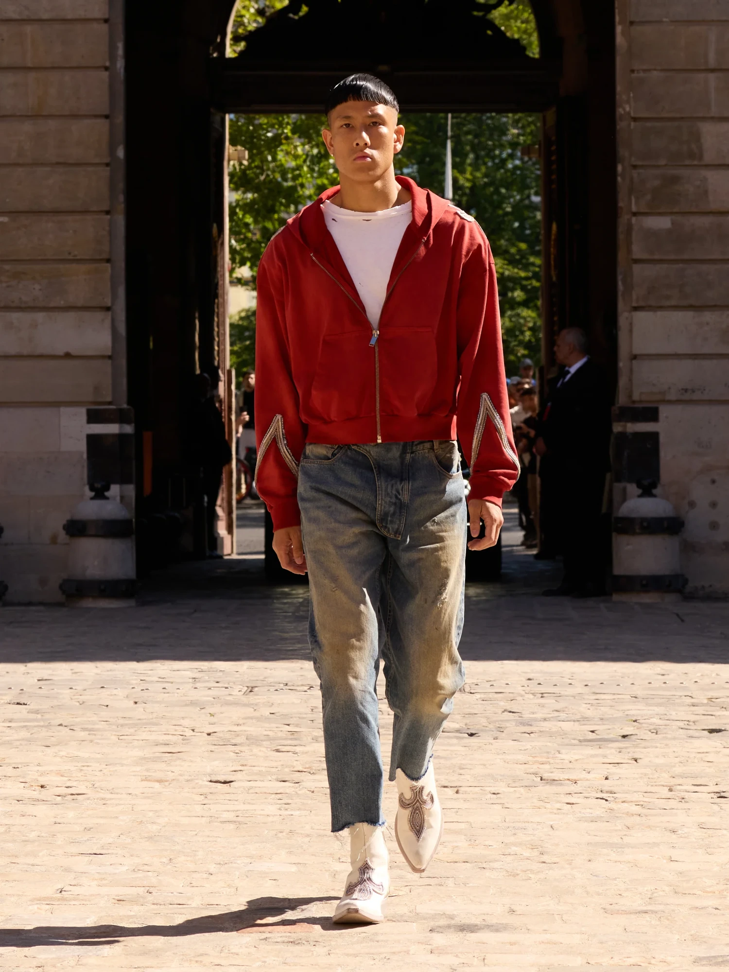 Худи 424 x Rock Revival RR Hoodie Red