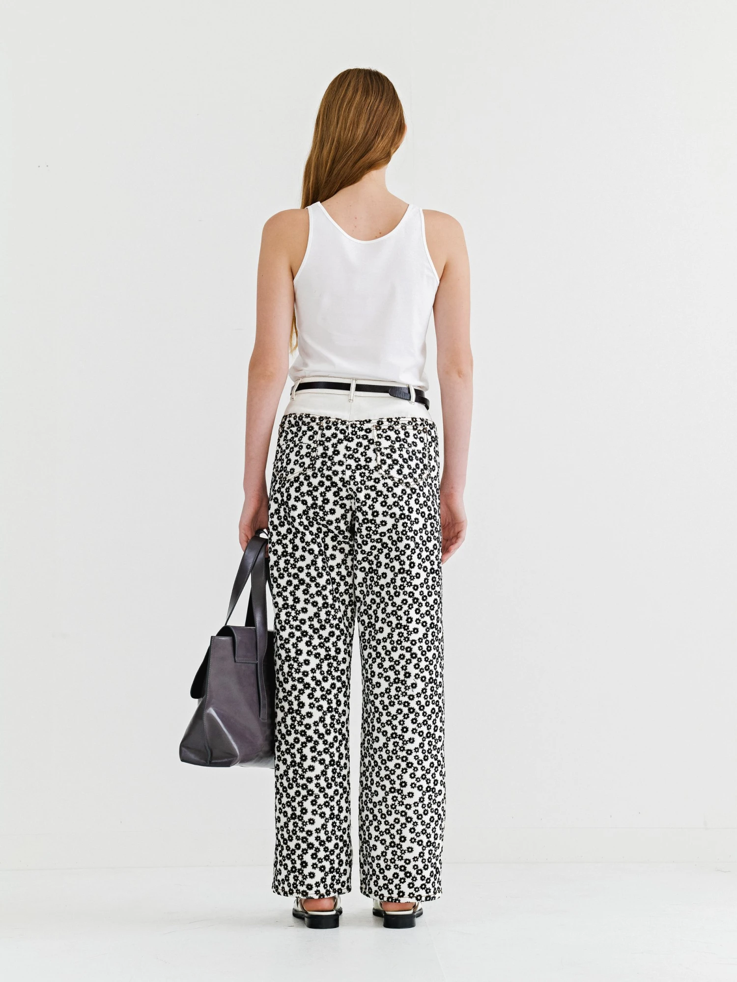 Женский топ EPINGLER Row Sleeveless White