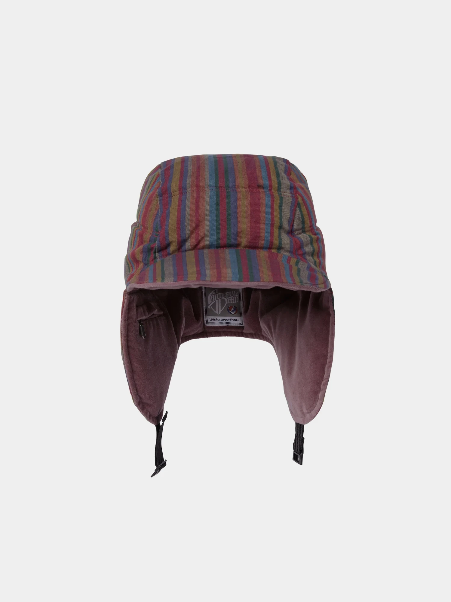 Шапка thisisneverthat × Grateful Dead Native Reversible Down Trooper Multi