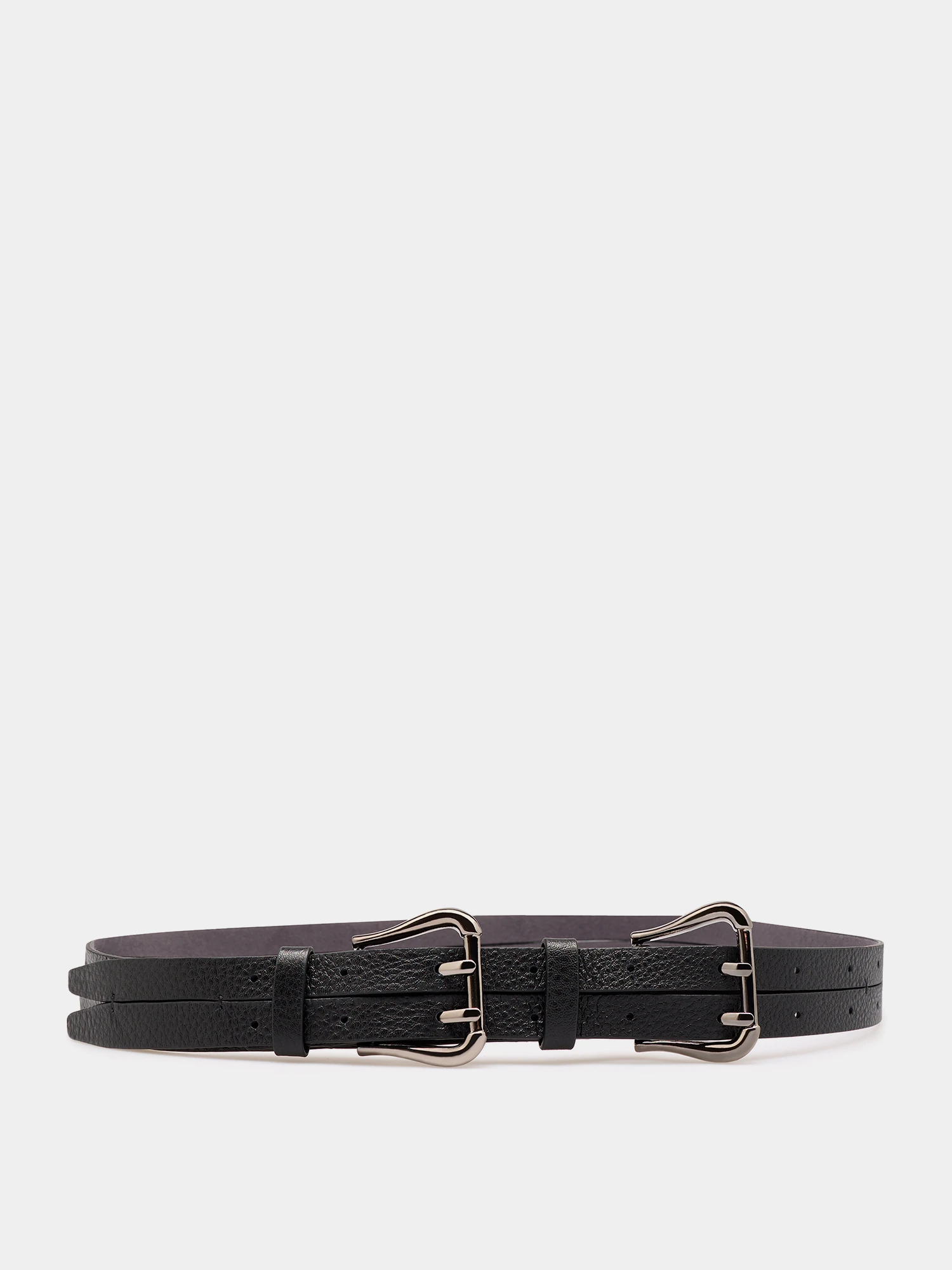 Ремень EPINGLER  2-Line Leather Black