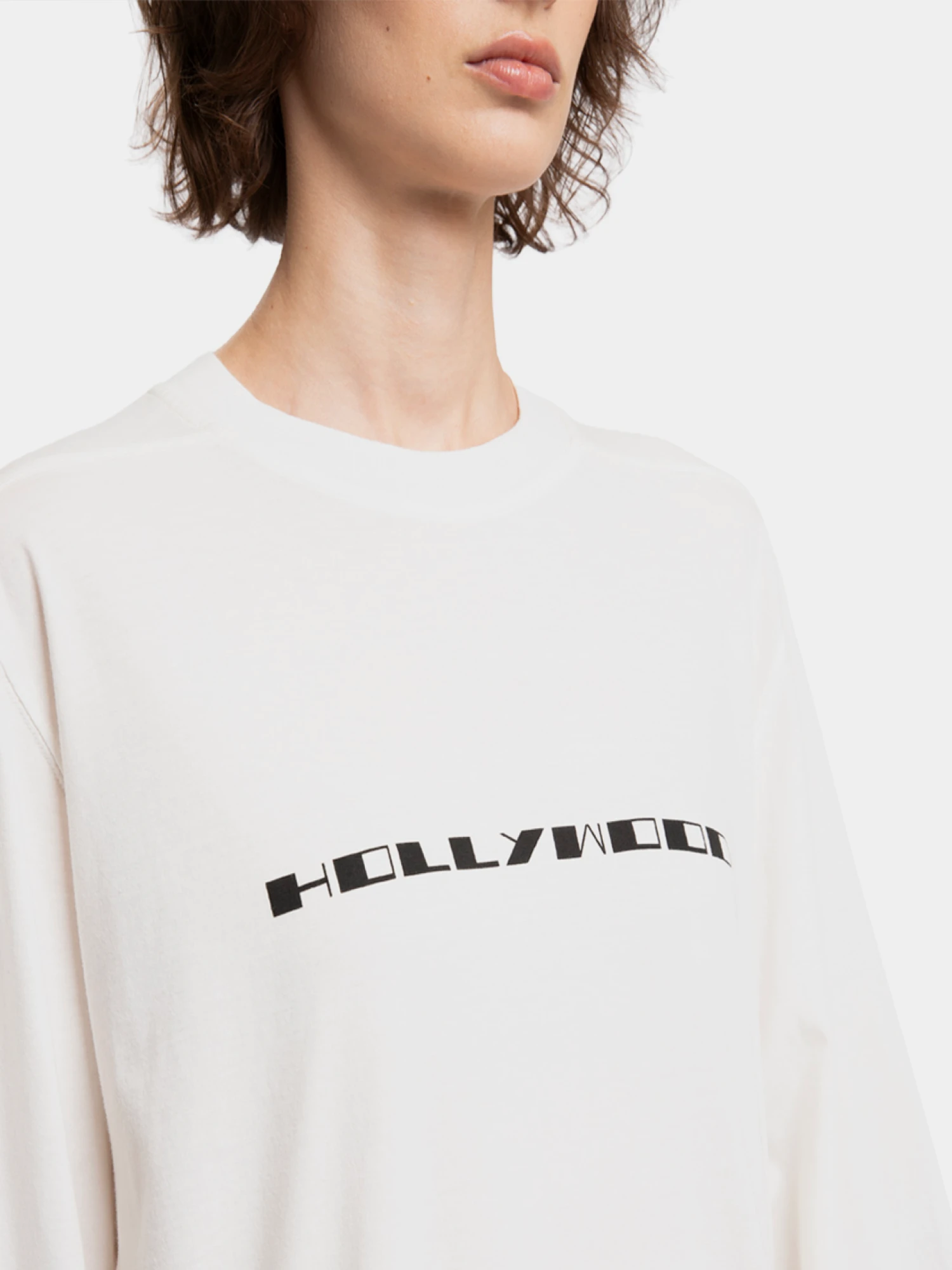 Лонгслив RICK OWENS DRKSHDW Jumbo Milk/Black