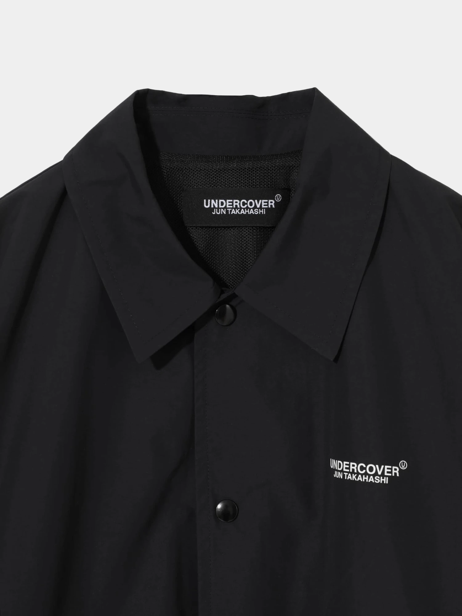 Овершот UNDERCOVER Nylon Coach Jacket Black