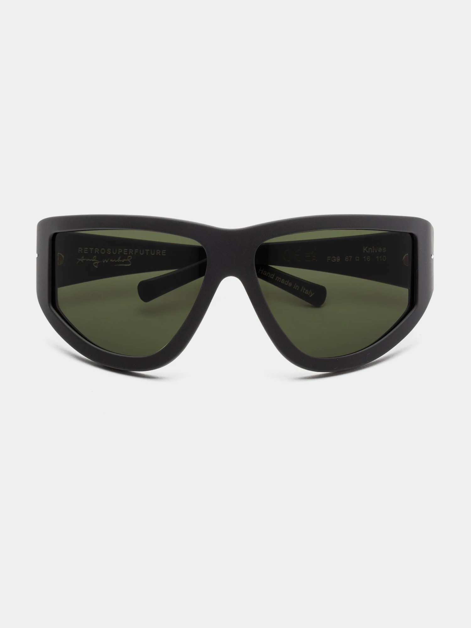 Очки RETROSUPERFUTURE Andy Warhol Knives Black Matte
