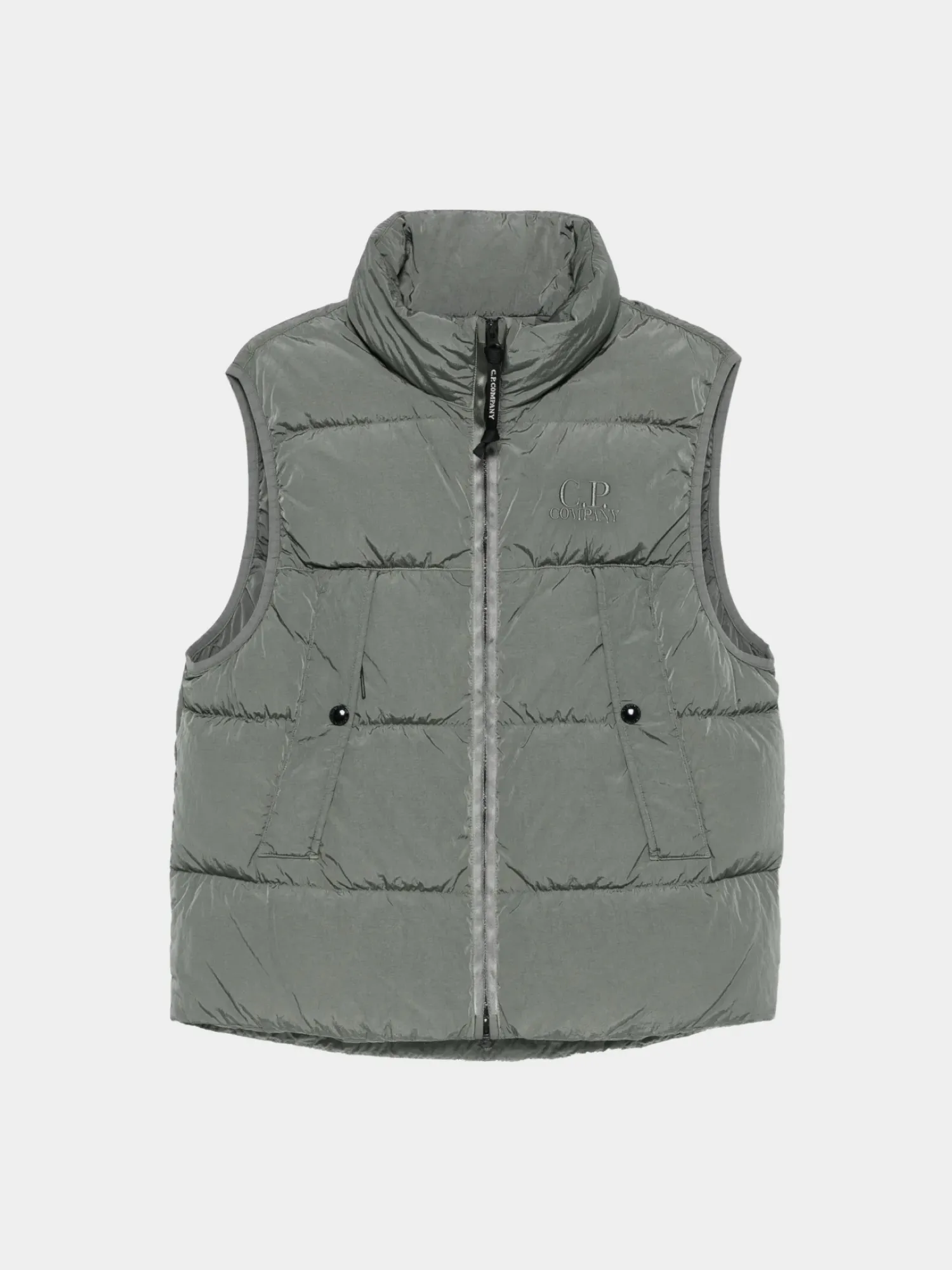 Жилет C.P. Company Chrome-R Turtleneck Vest Gunmetal
