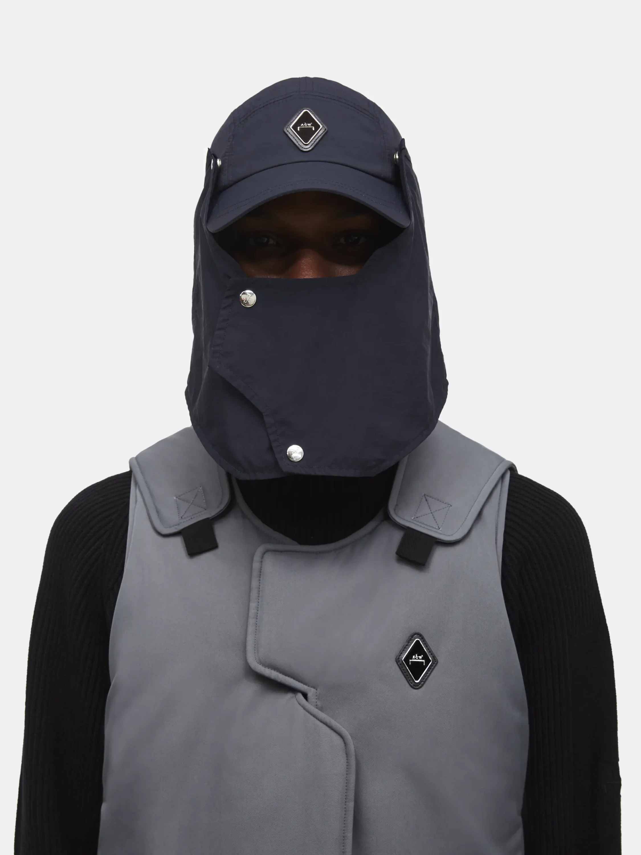 Кепка A-COLD-WALL* Diamond Hooded Cap Navy