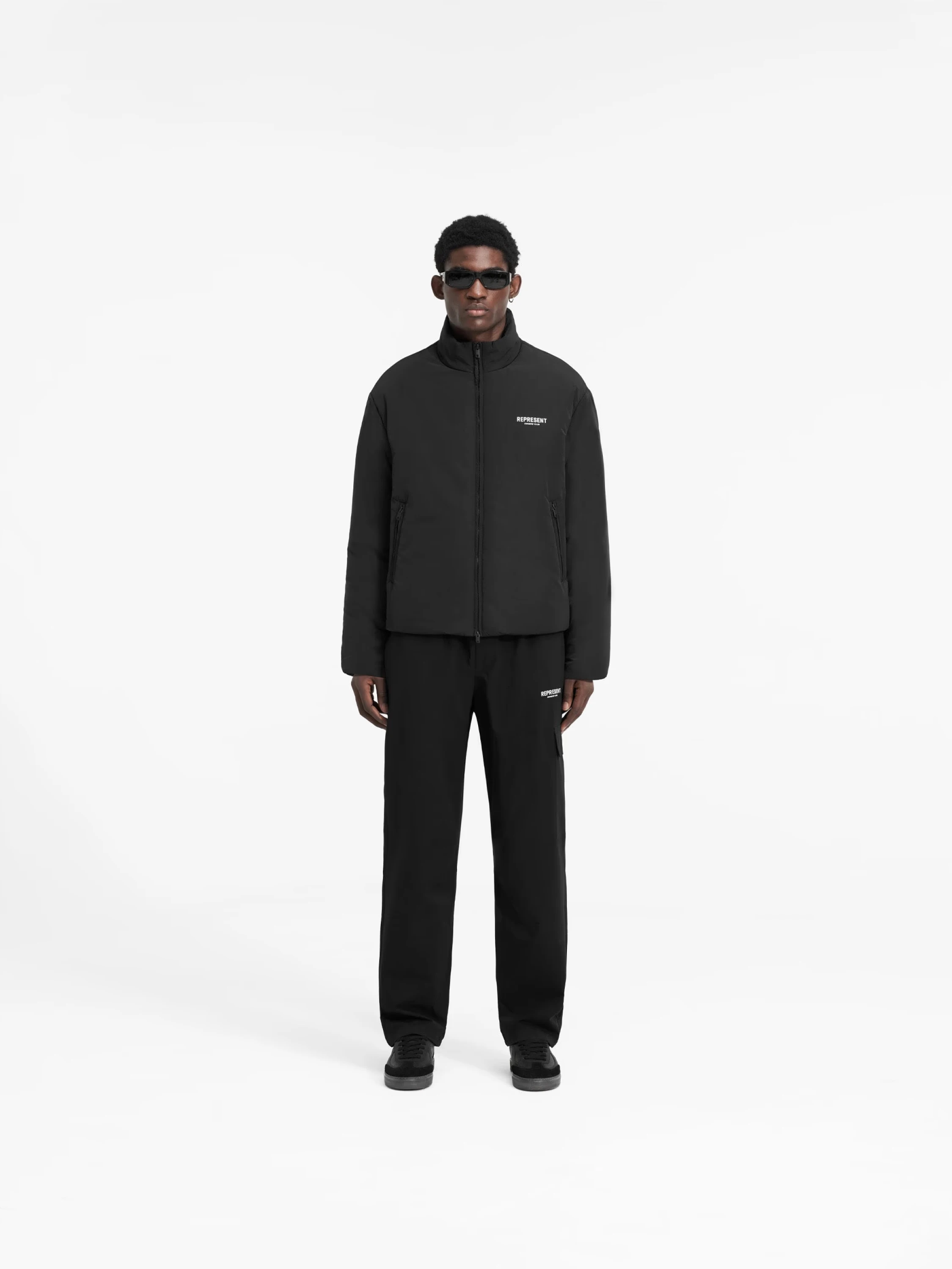 Куртка Represent Clo Wadded Jacket Black