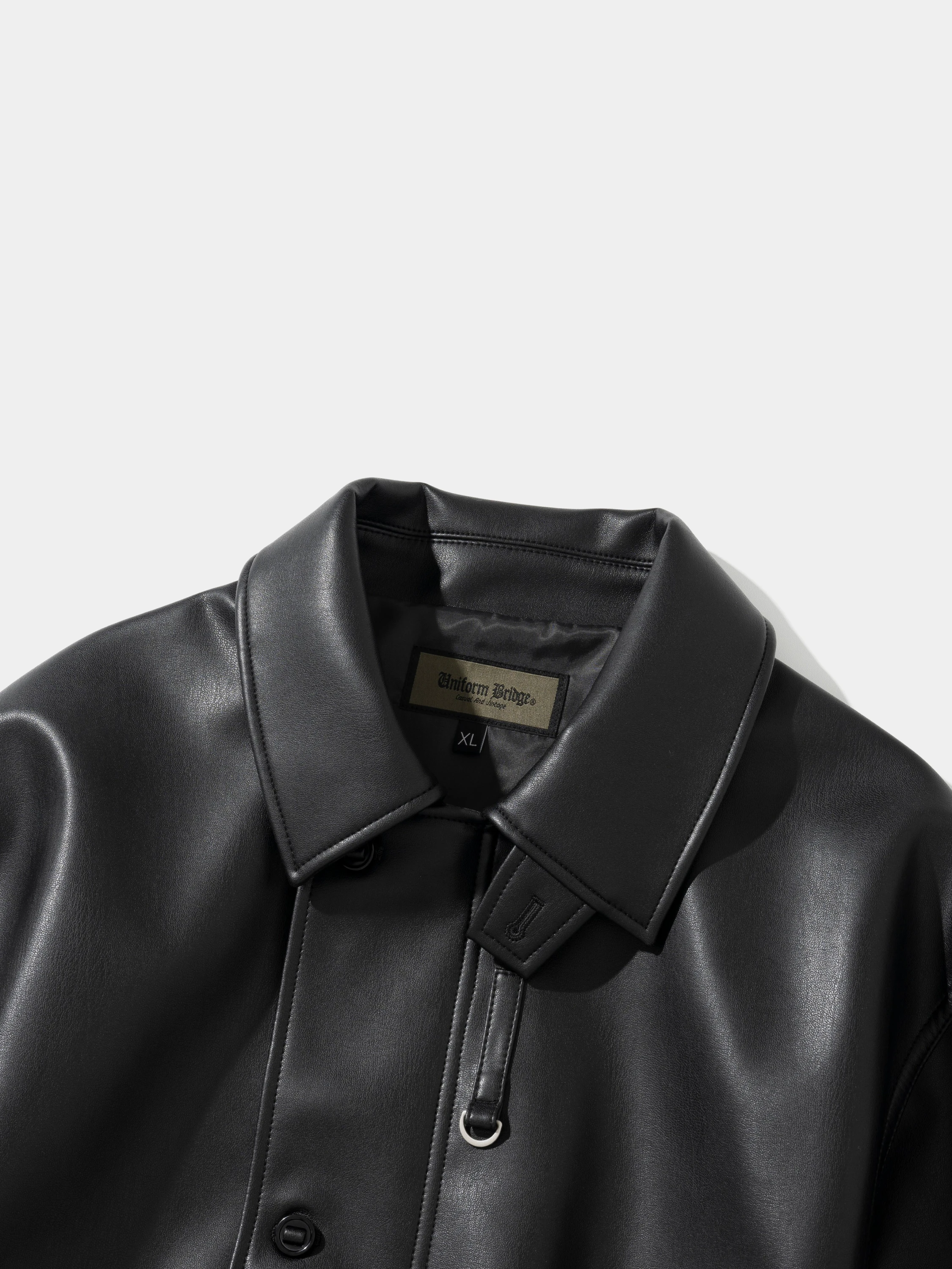 Кожаная куртка Uniform Bridge Mk3 Vegan Leather Black