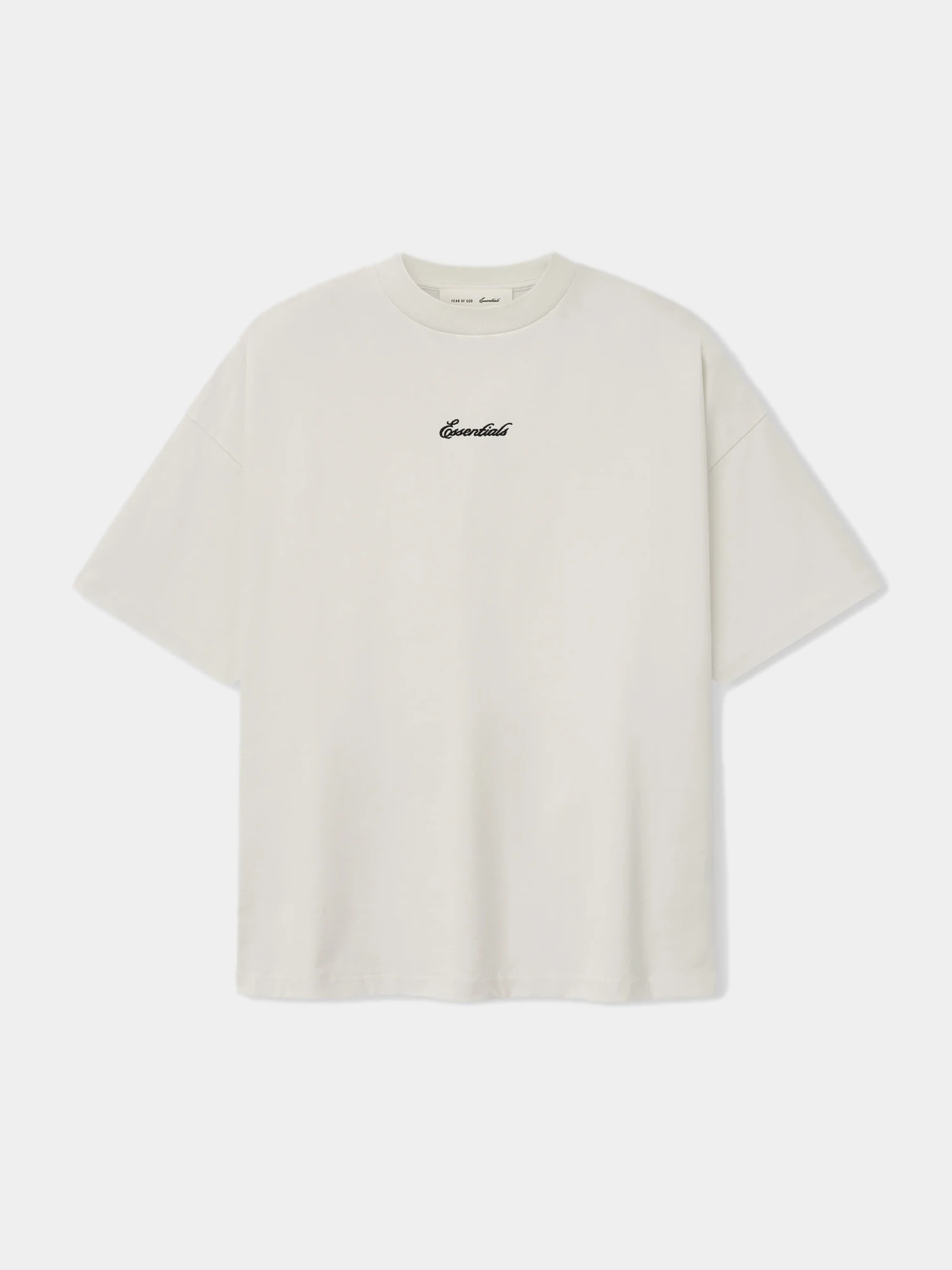 Футболка Fear of God ESSENTIALS Signature 90'S Ivory