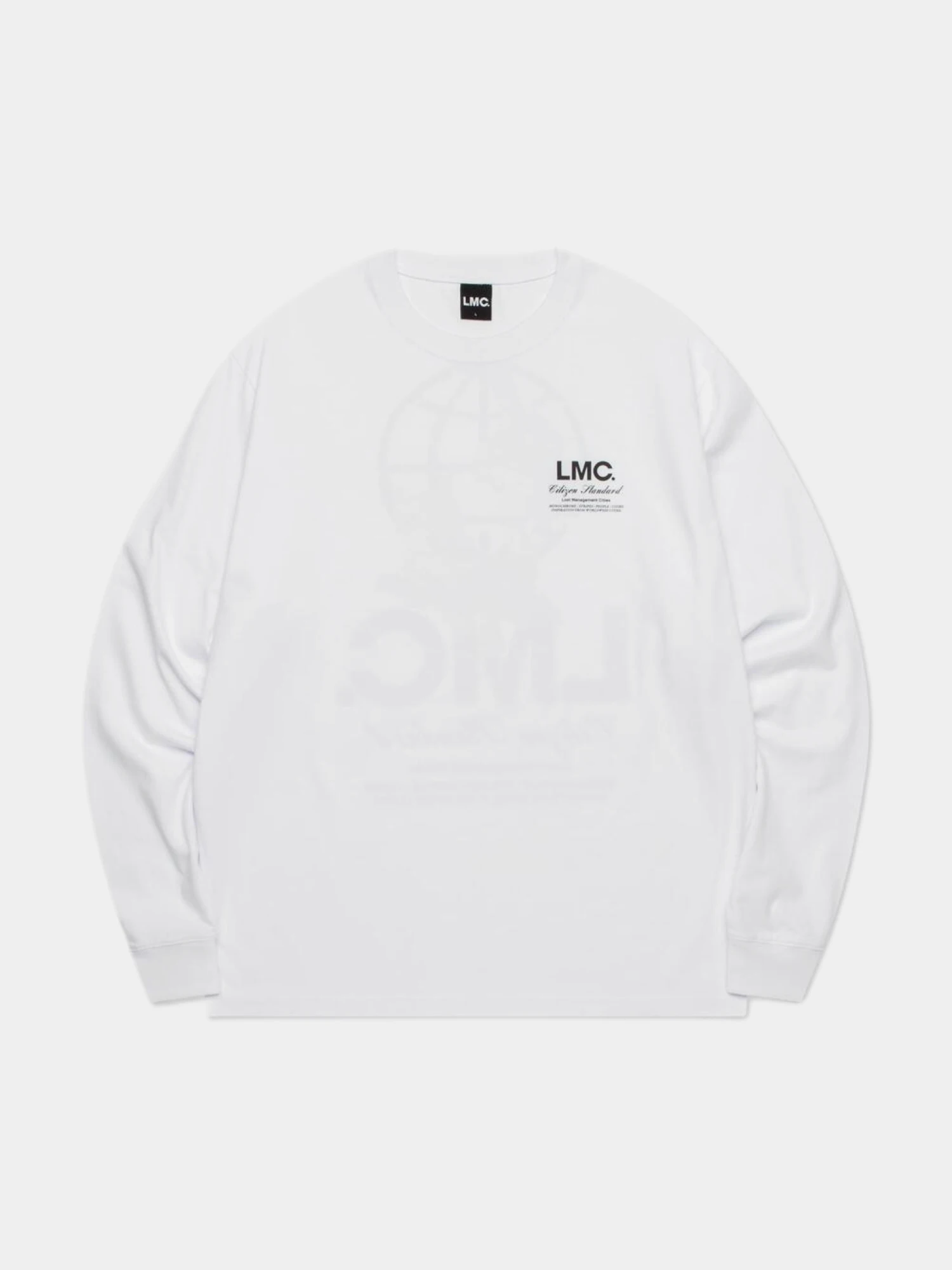 Лонгслив LMC Flying Cats Long Slv White
