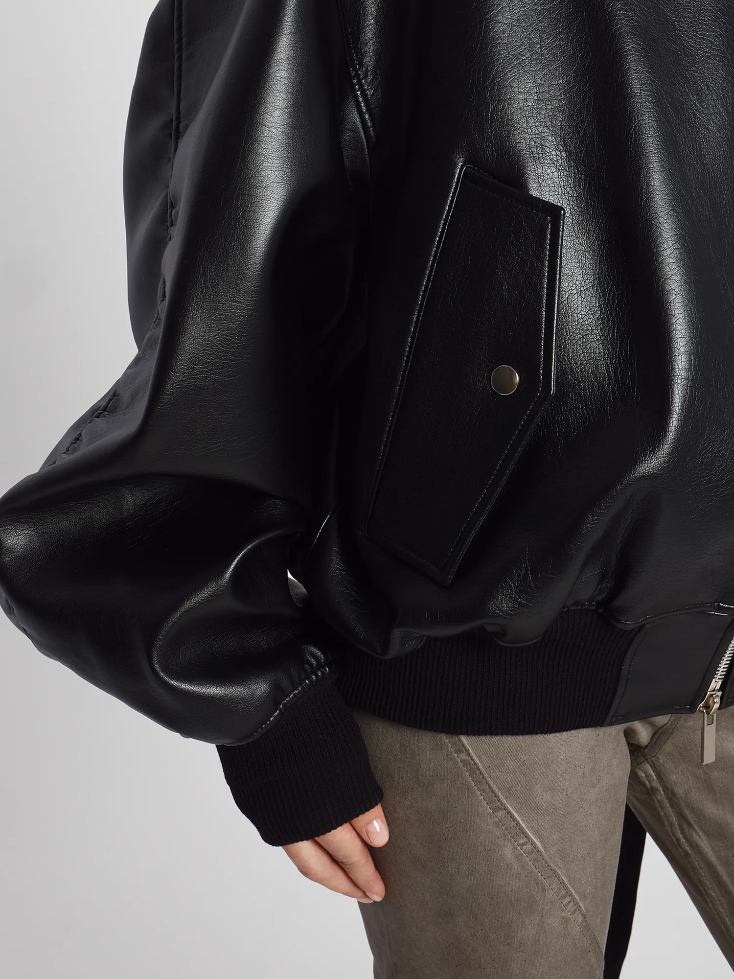 Женская Куртка System  Leather Herrington Black