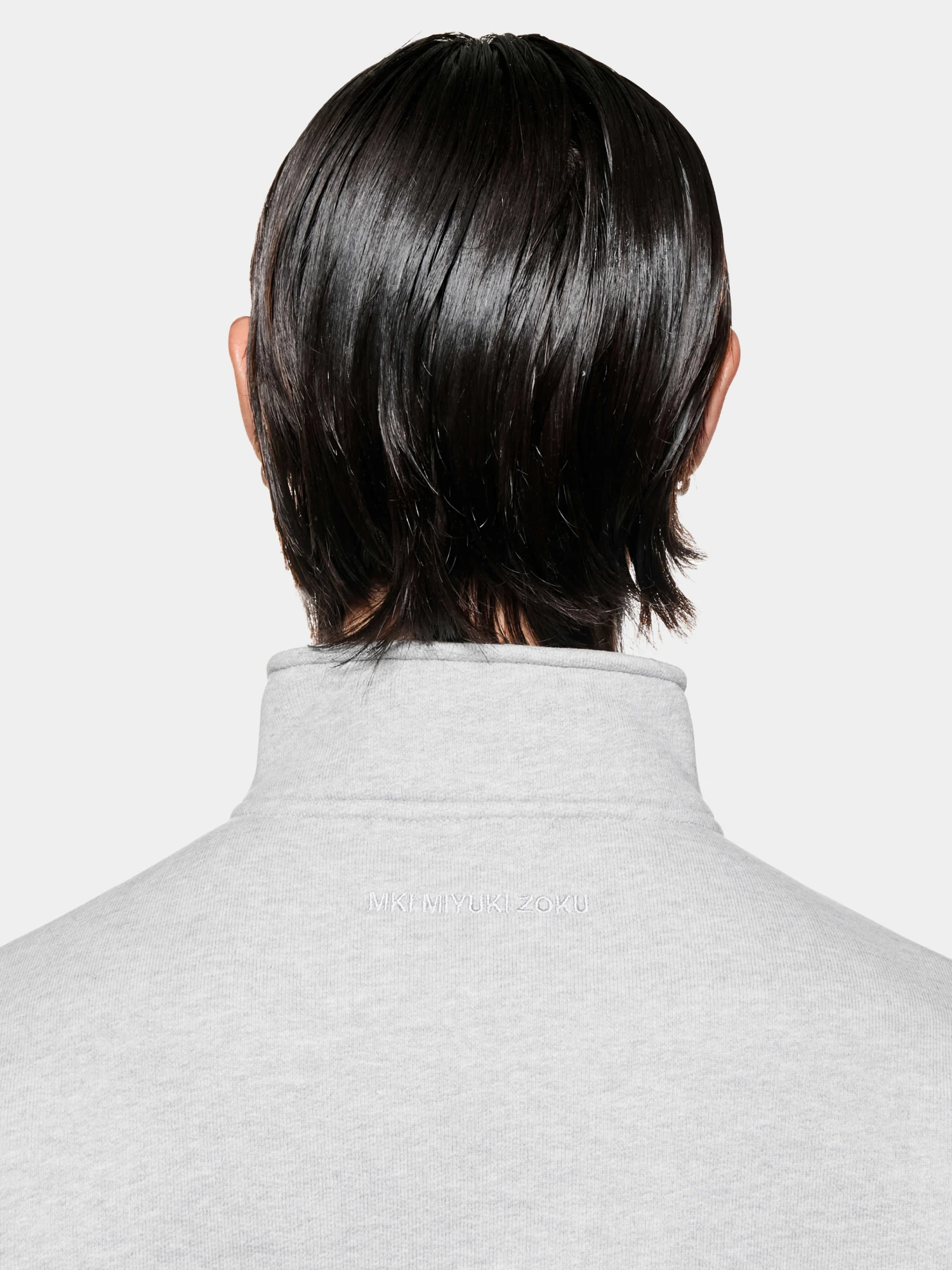 Халф-зип MKI MIYUKI ZOKU 800 GSM Superweight Grey