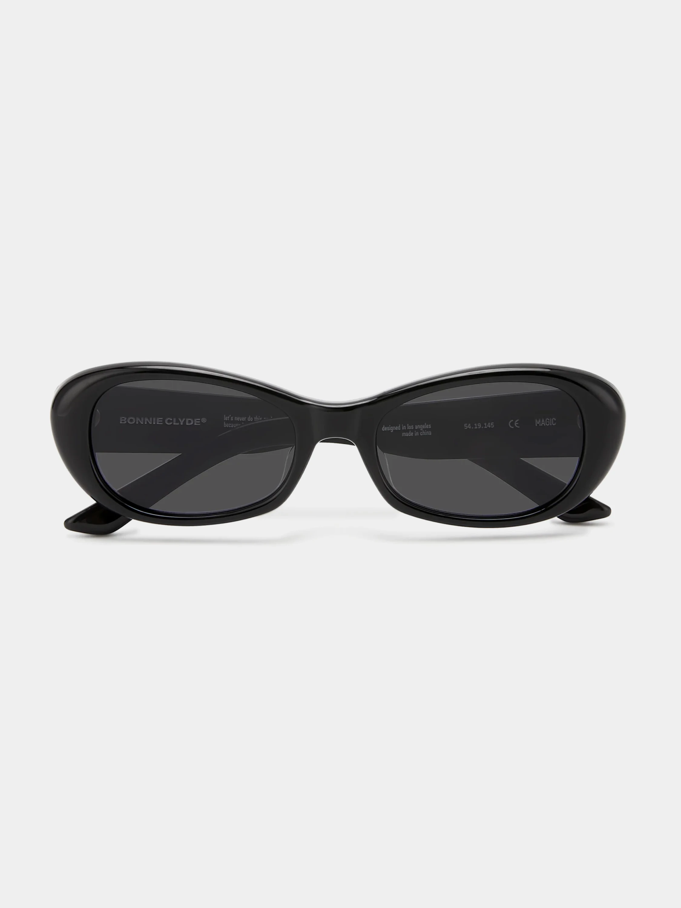 Очки Bonnie Clyde Magic Black & Black Lens
