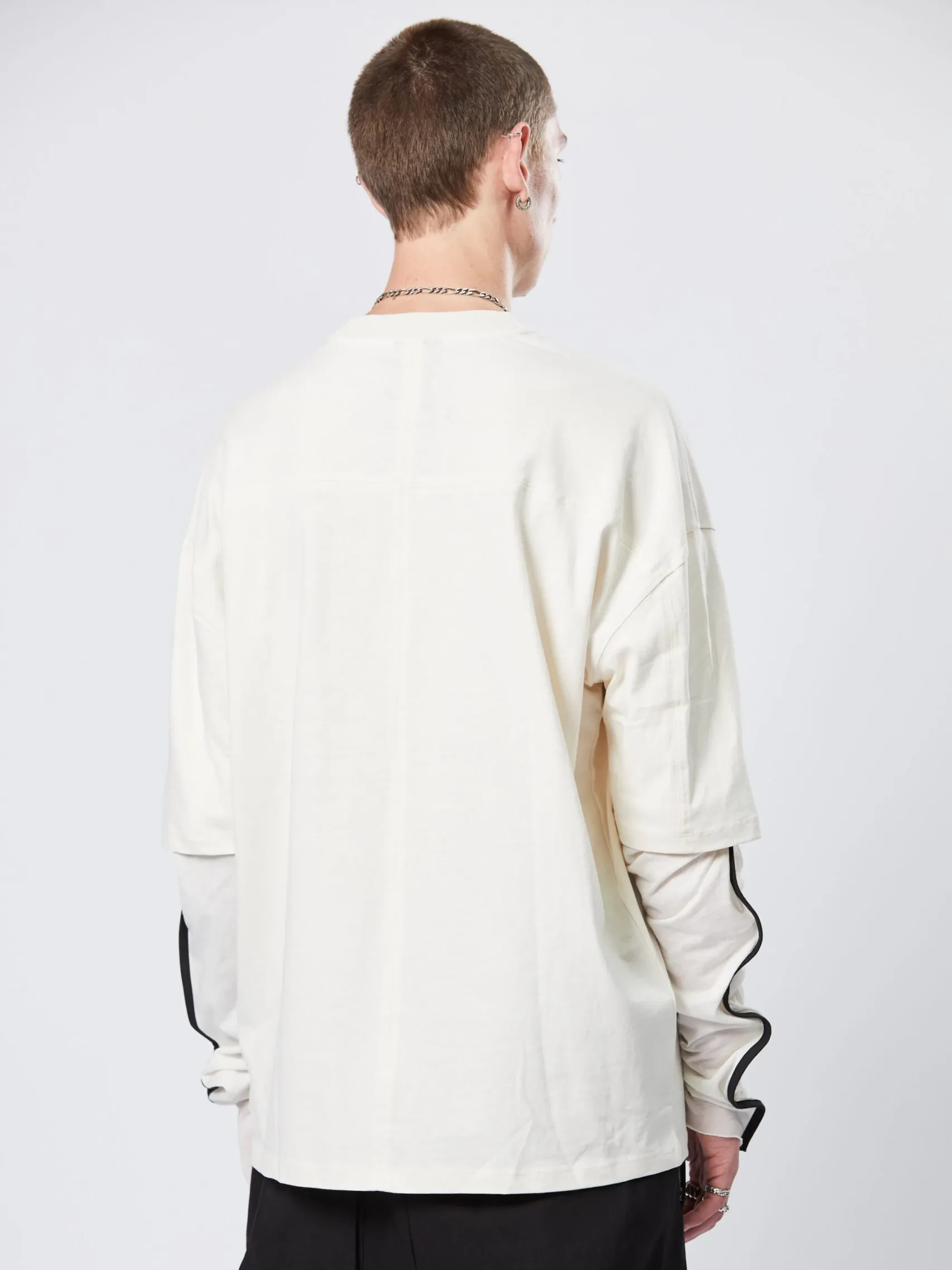 Лонгслив thom/krom M TS 766 Cream