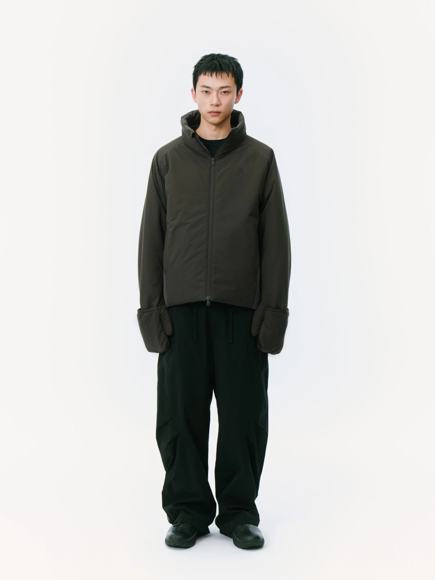 Пуховик SAN SAN GEAR Reversible Puffer Brown