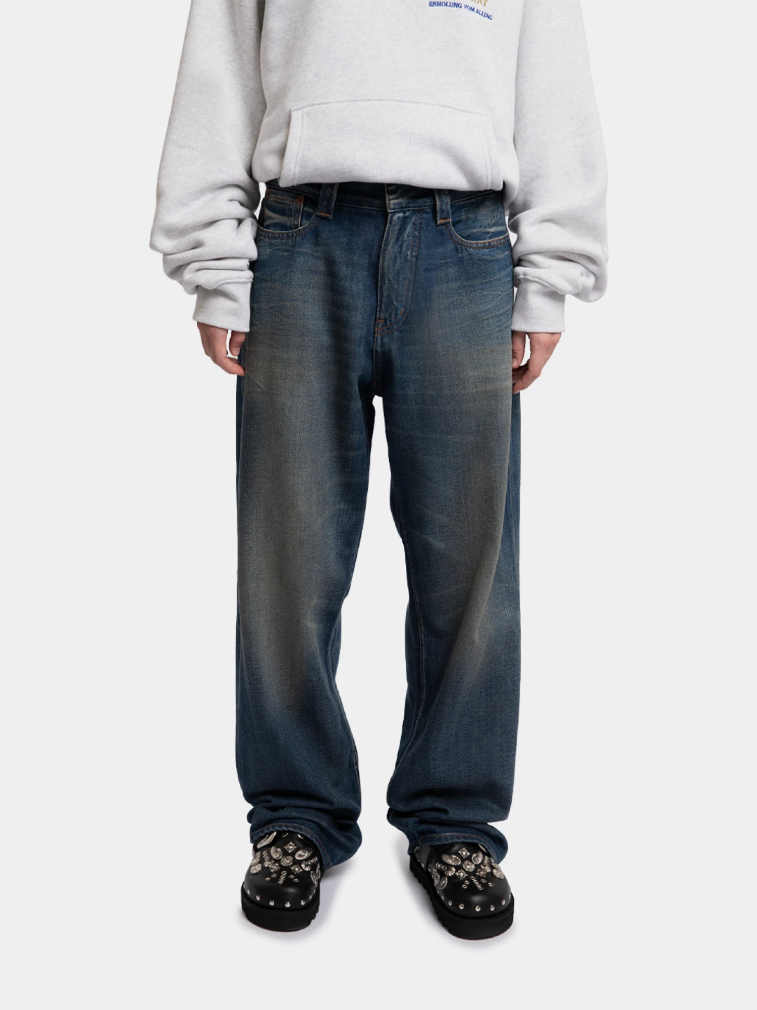 Женские джинсы MM6 Maison Margiela 5 Pocket Blue