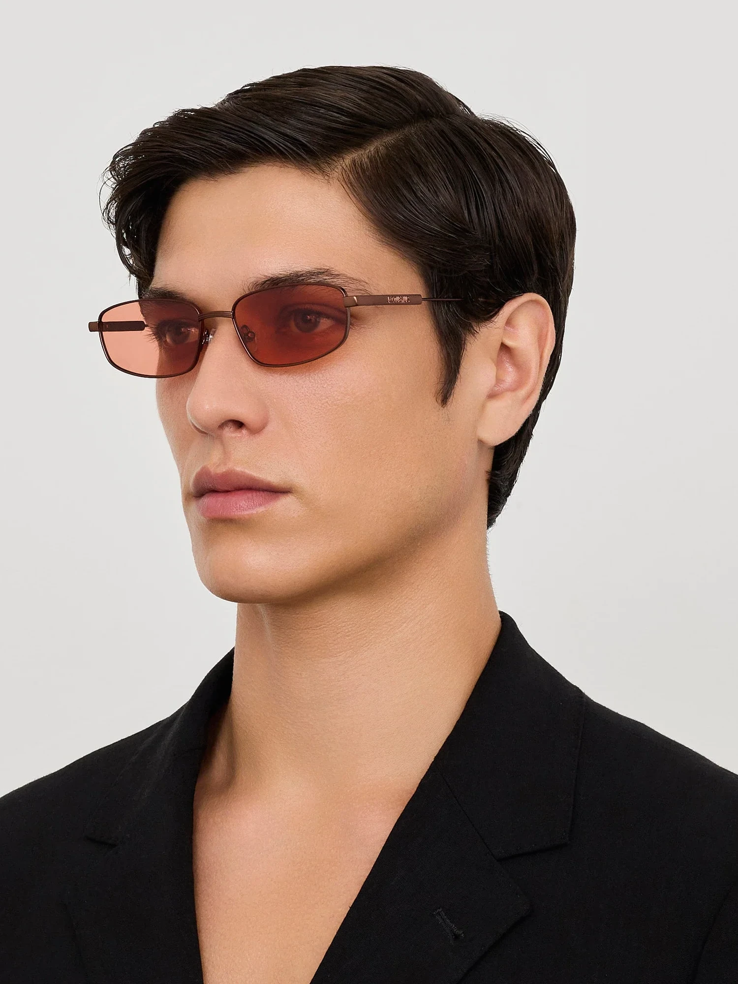 Очки JACQUEMUS Sera Metallic Brown