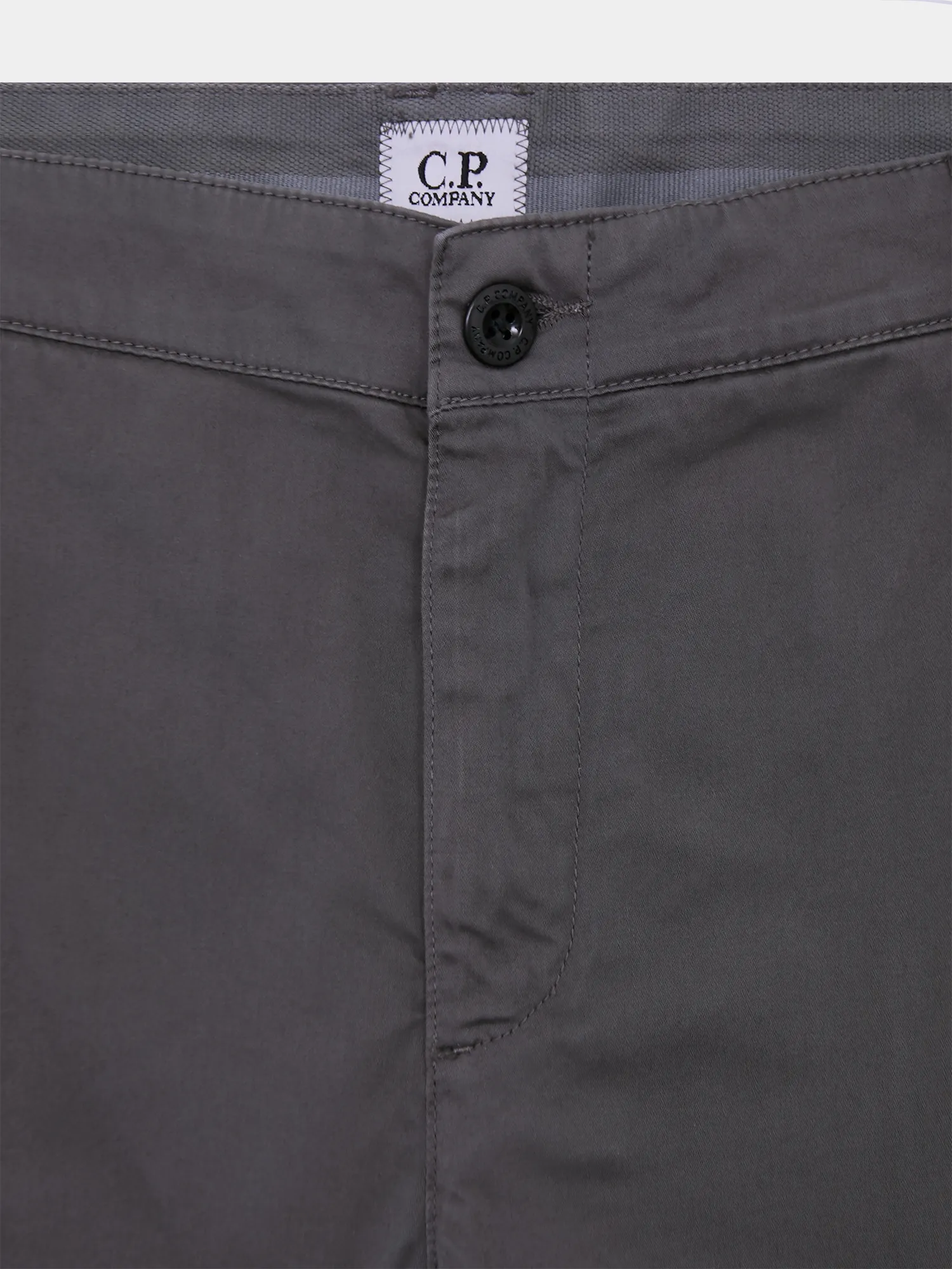 Брюки C.P. Company Stretch Sateen Ergonomic Smoked Pearl