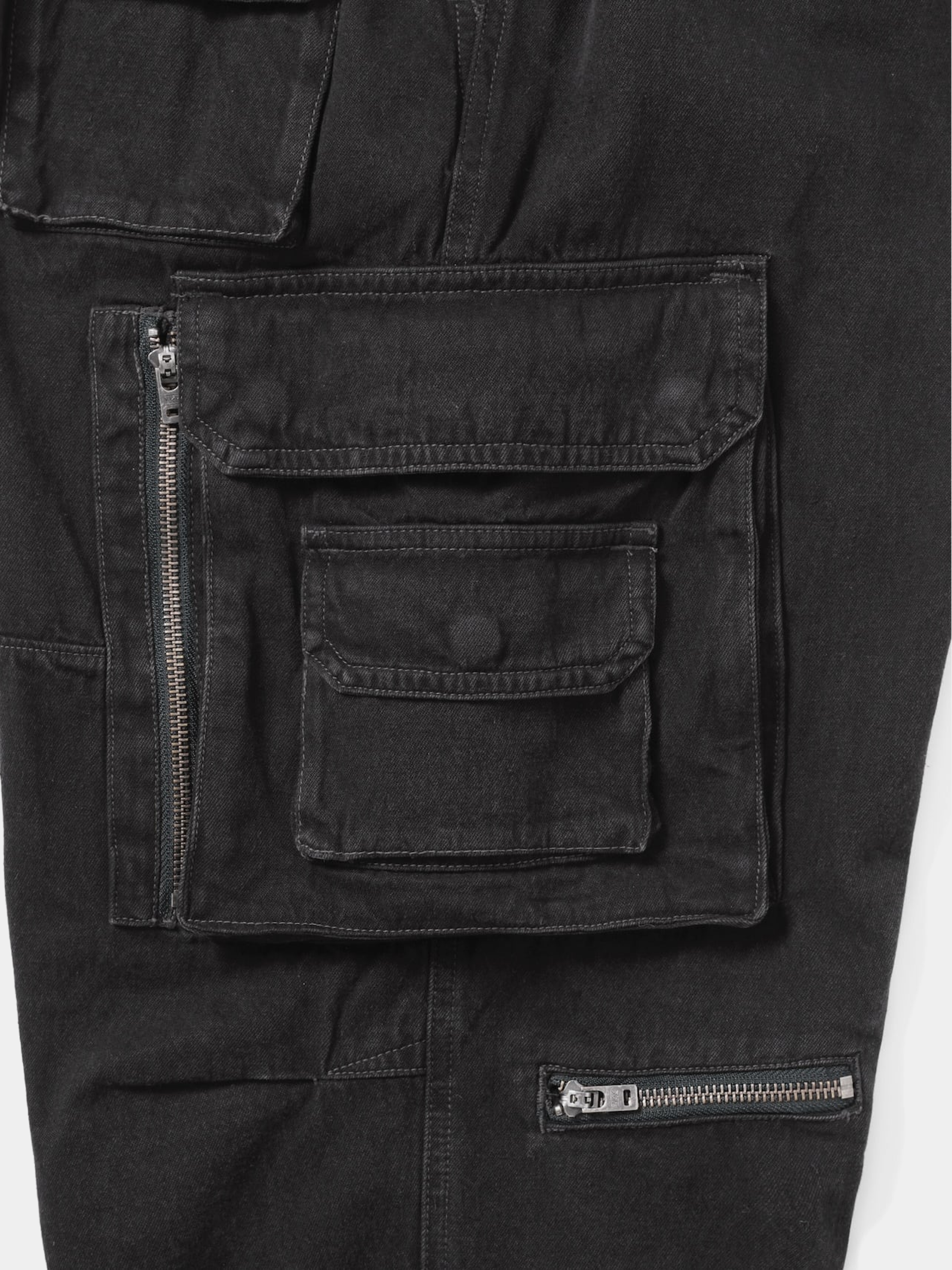 Брюки thisisneverthat Crazy Multi Zip Pant - Updated Black