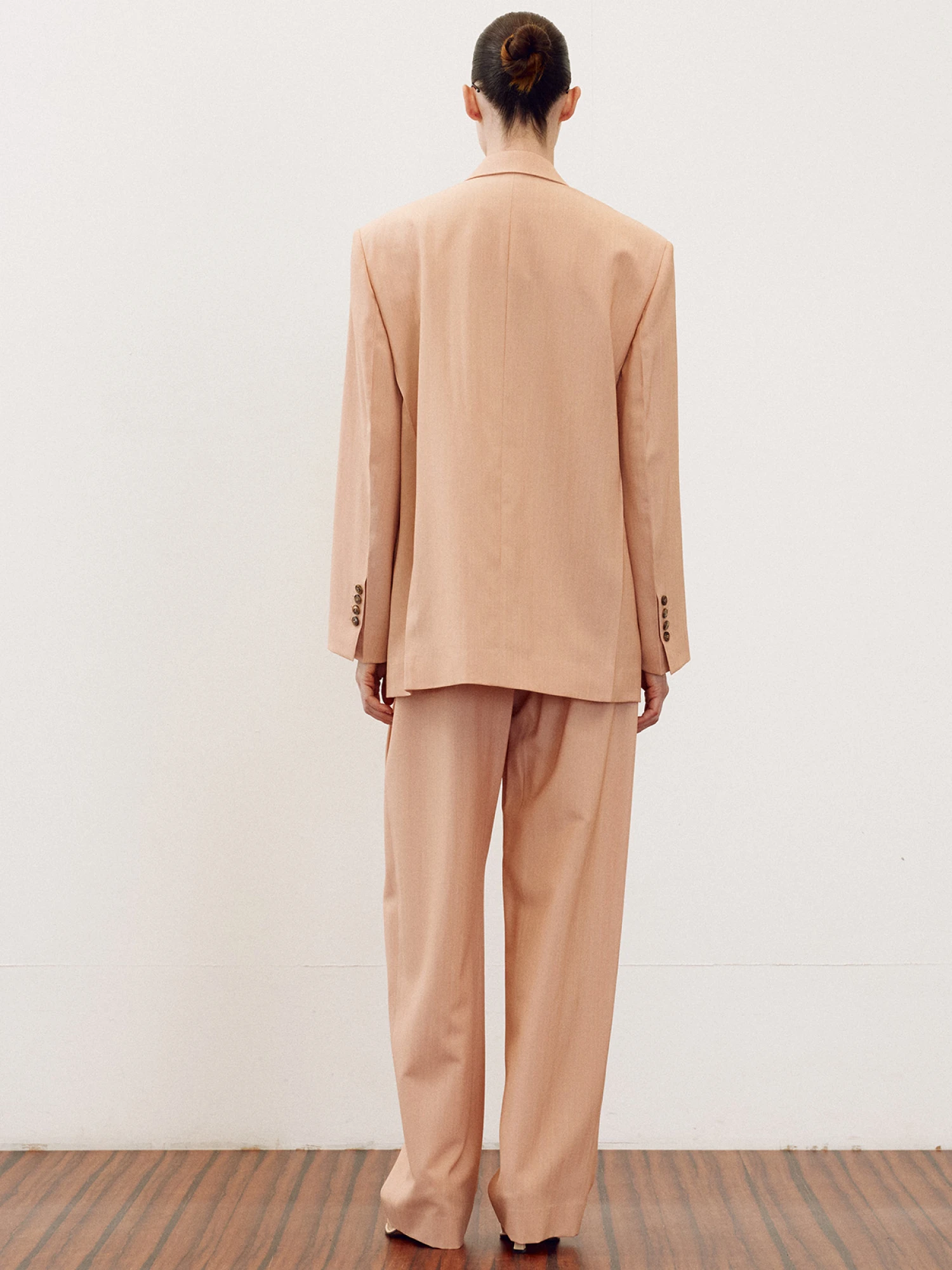 Женский пиджак Recto Signature Single Breasted Suit Peach