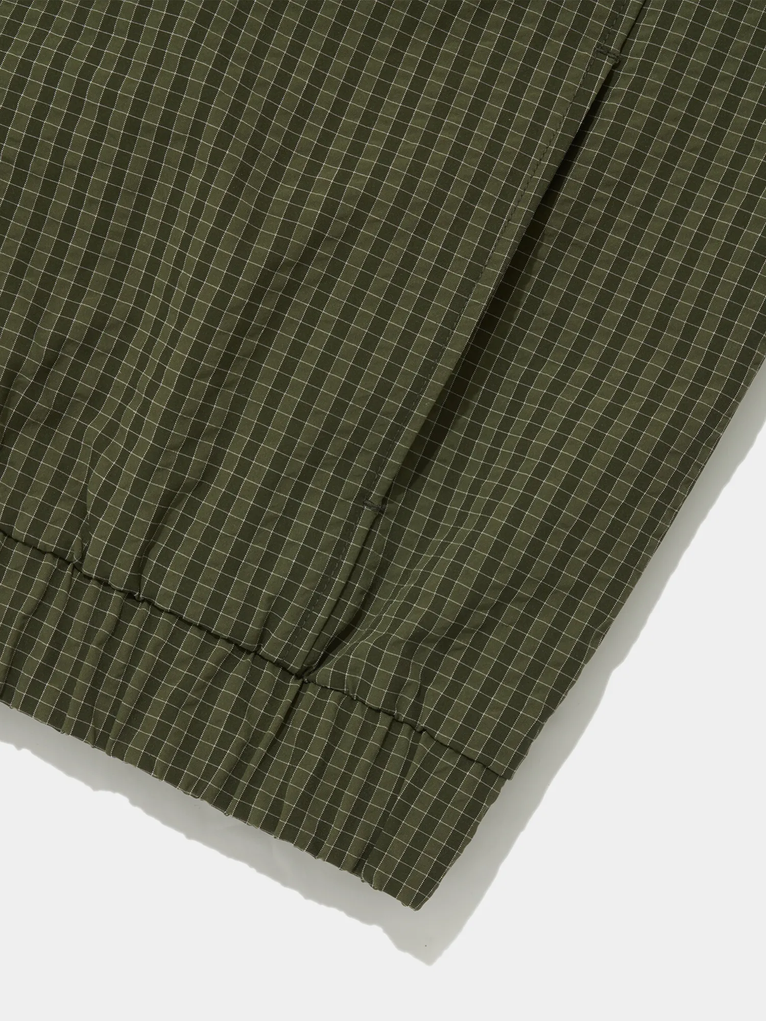 Бомбер MERELY MADE Premium Bubble Check Raglan Blouson Olive Check
