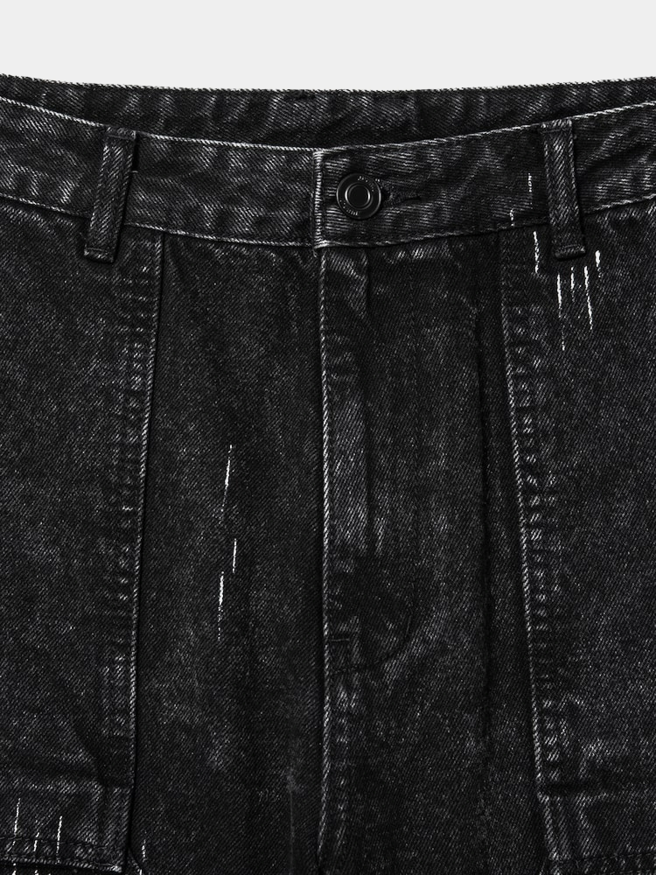 Брюки JUUN.J Denim Painter Pants Black