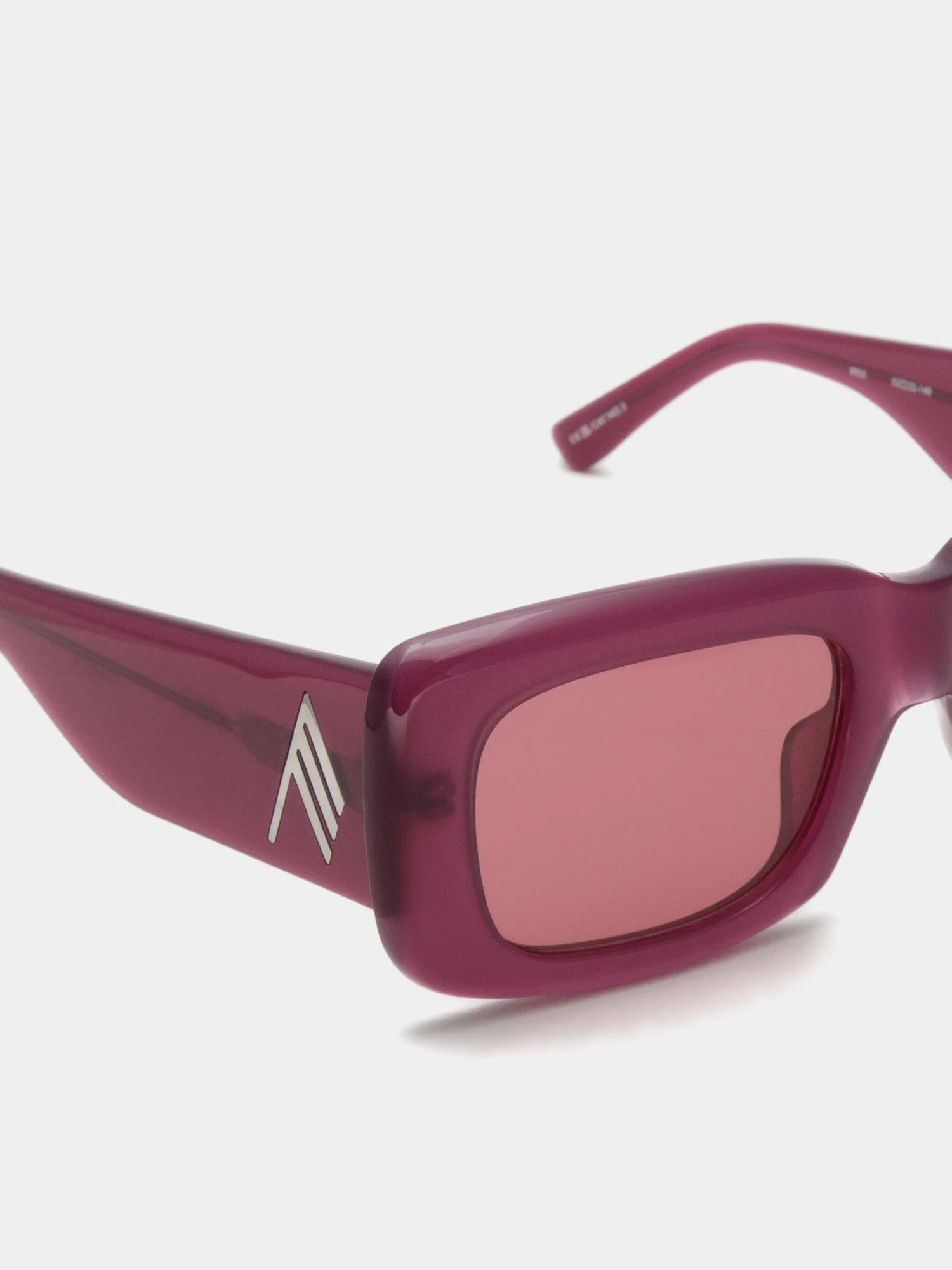 Очки THE ATTICO x Linda Farrow Marfa Burgundy