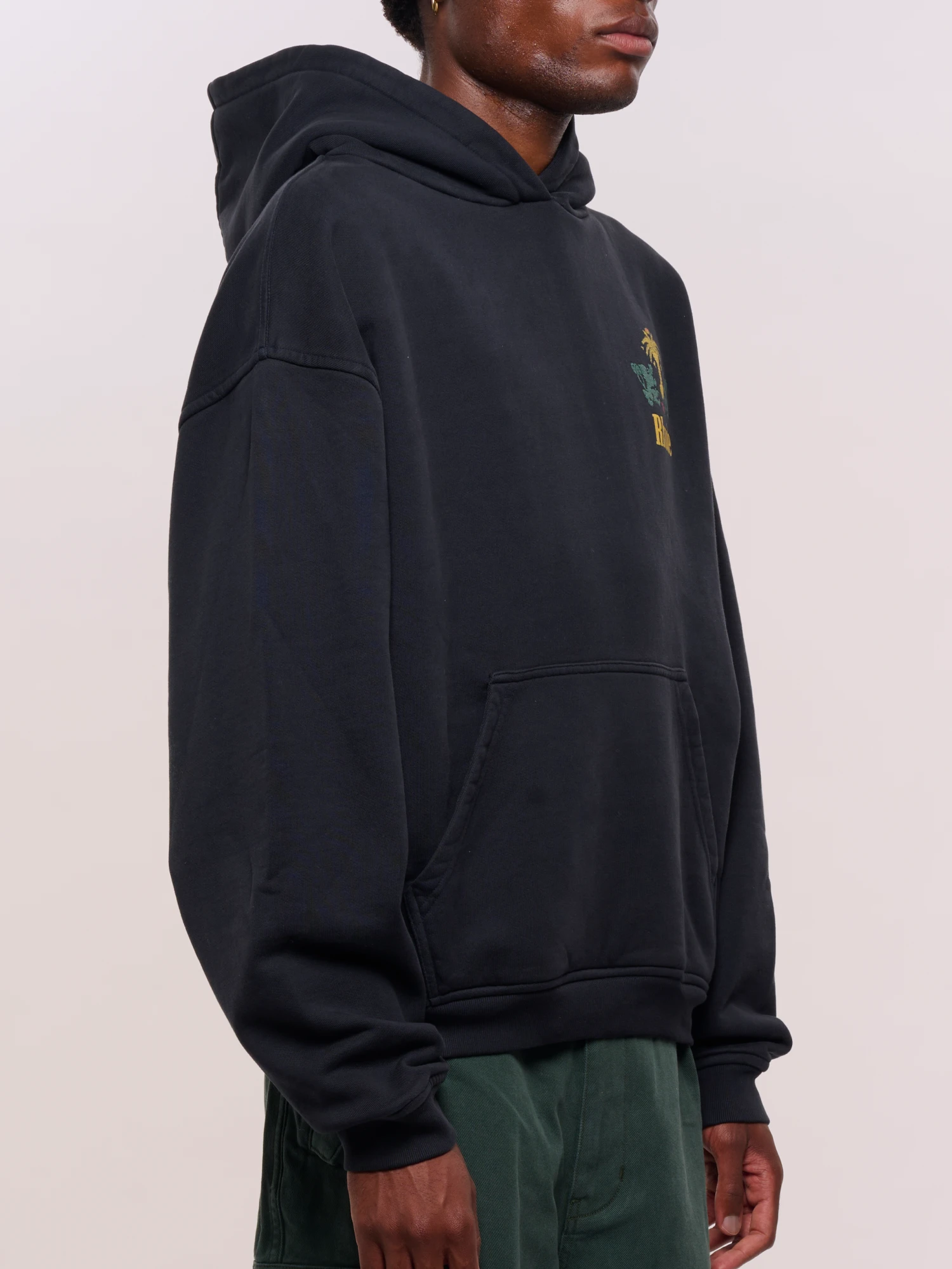 Худи RHUDE Tobaco Vtg Black