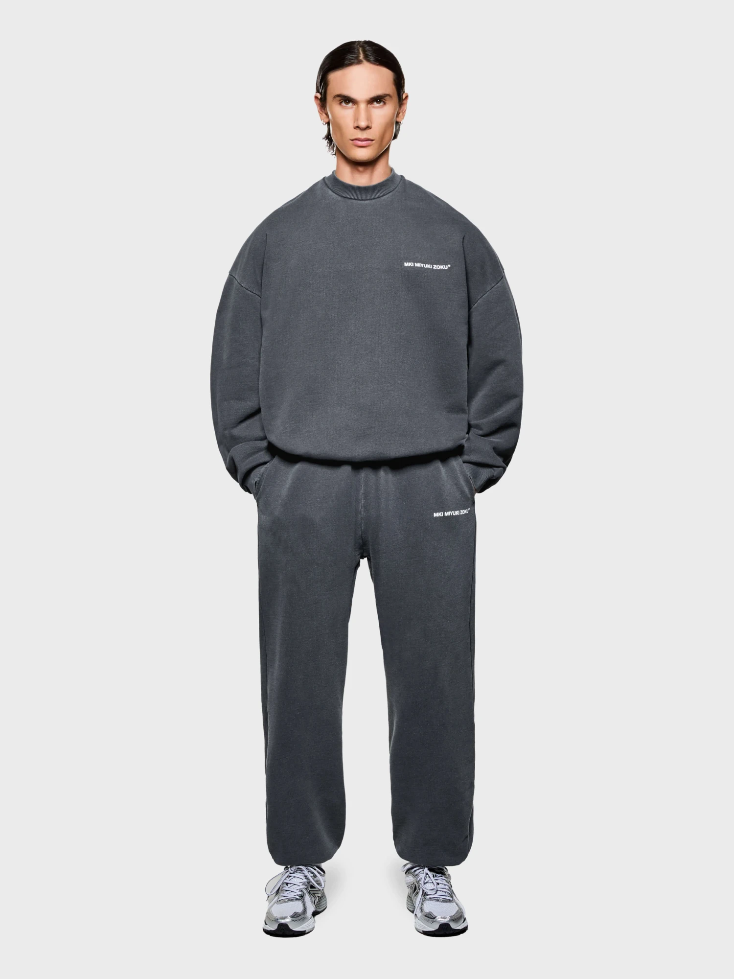 Свитшот MKI MIYUKI ZOKU Uniform Crewneck Pigment Black